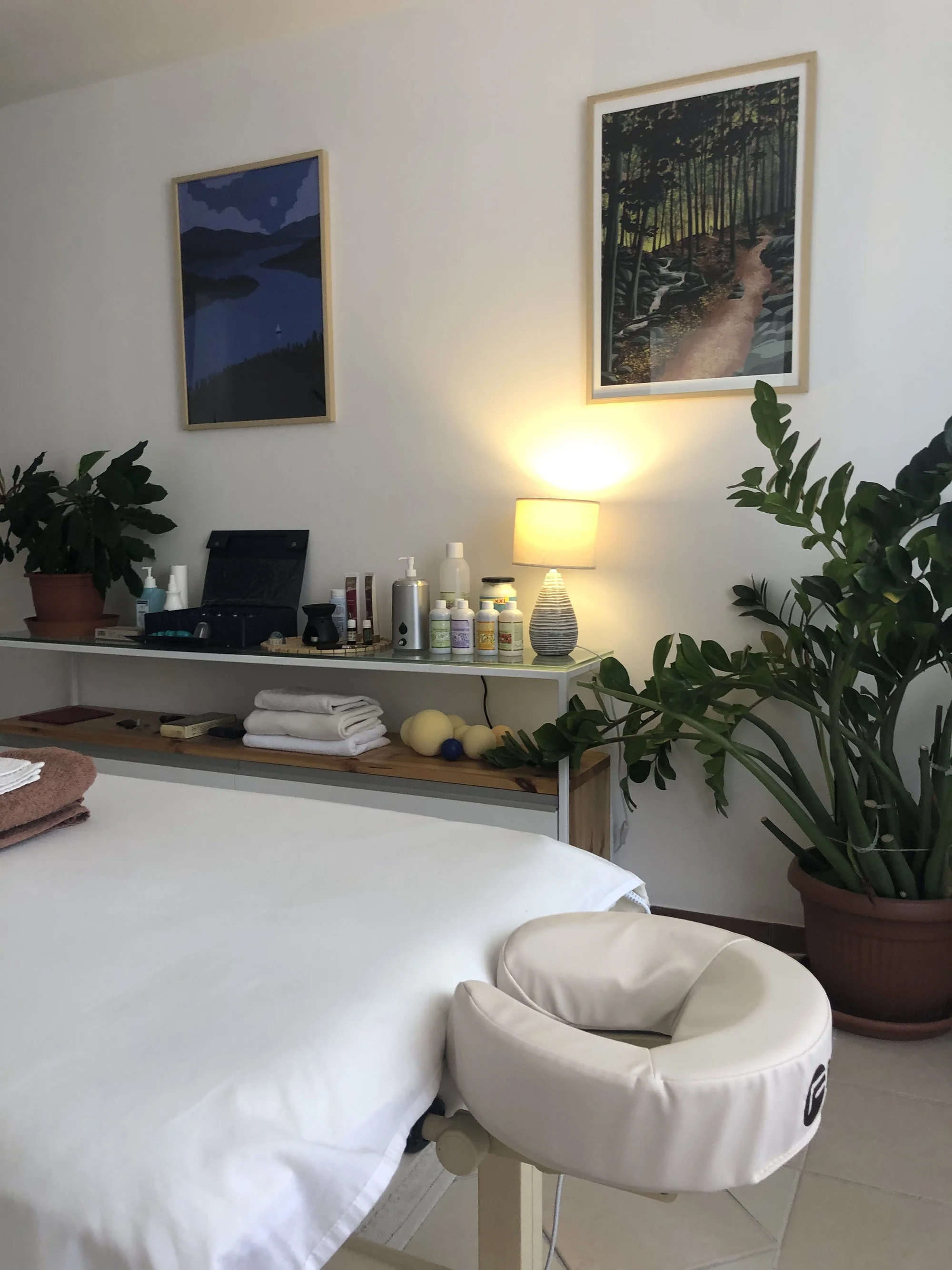 Částečná nebo celotělová relaxační masáž, ošetření reflexních bodů nebo lomi lomi