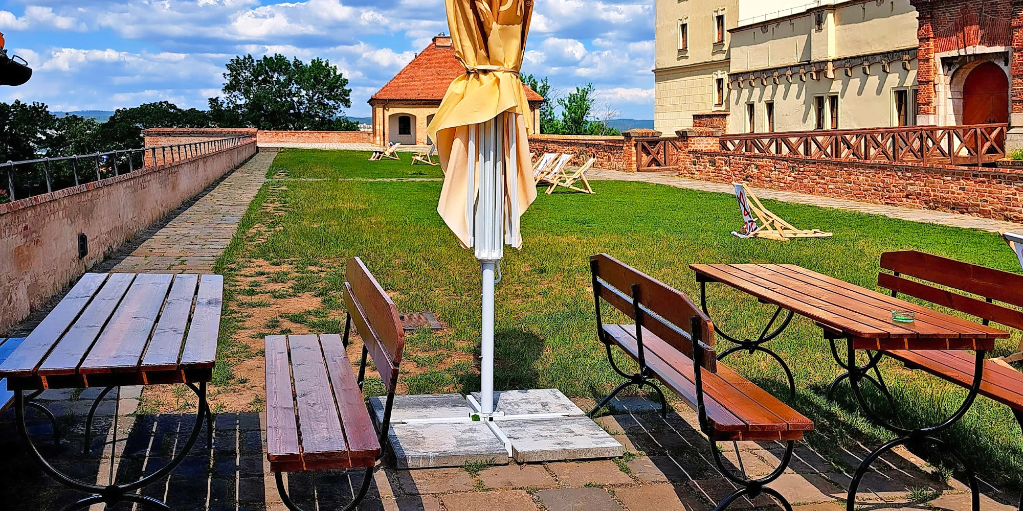 Osvěžující Aperol Spritz přímo na hradě Špilberk pro 1 osobu