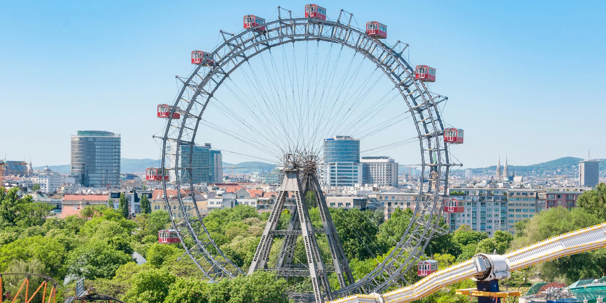 4* dovolená ve Vídni: hotel u Dunajského ostrova se snídaní a jízdenkou na obří kolo, metrem 10 minut do centra