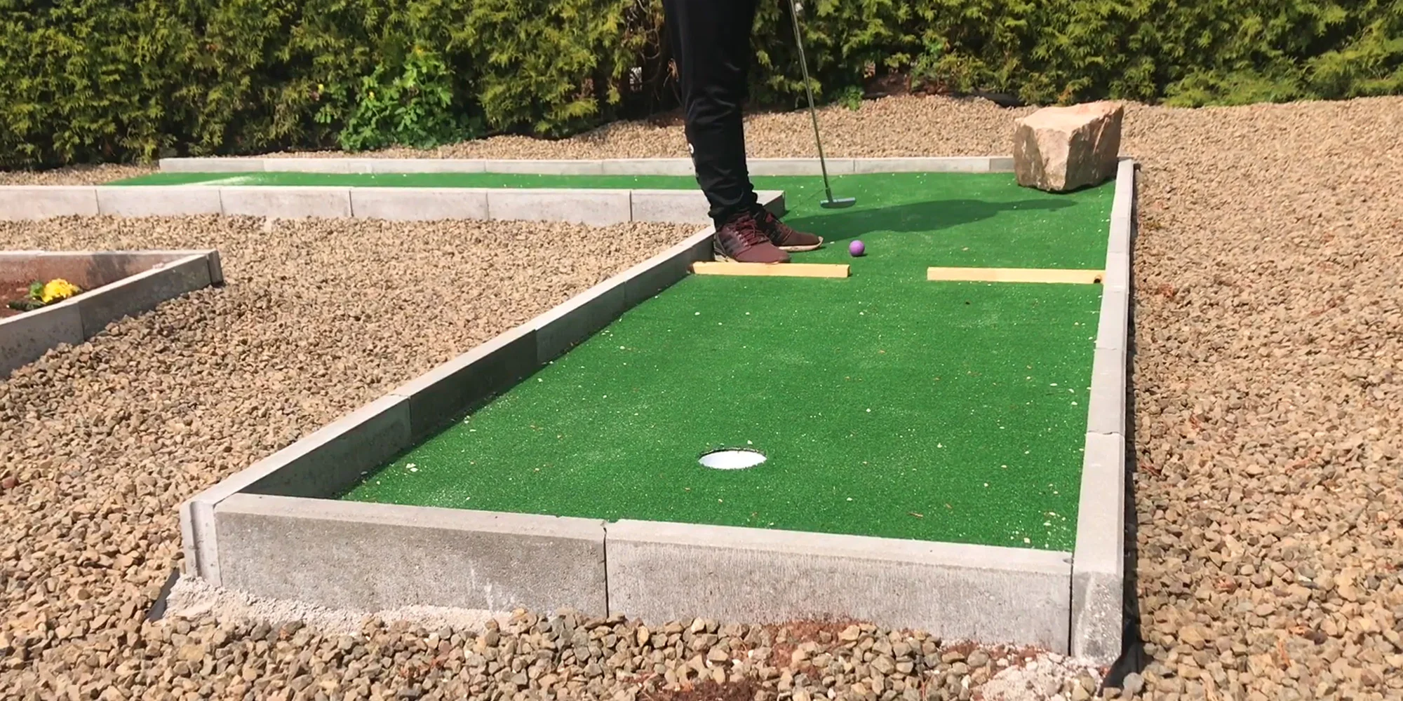 Fotbalgolf, minigolf i fotbalpool pro dva či rodinu