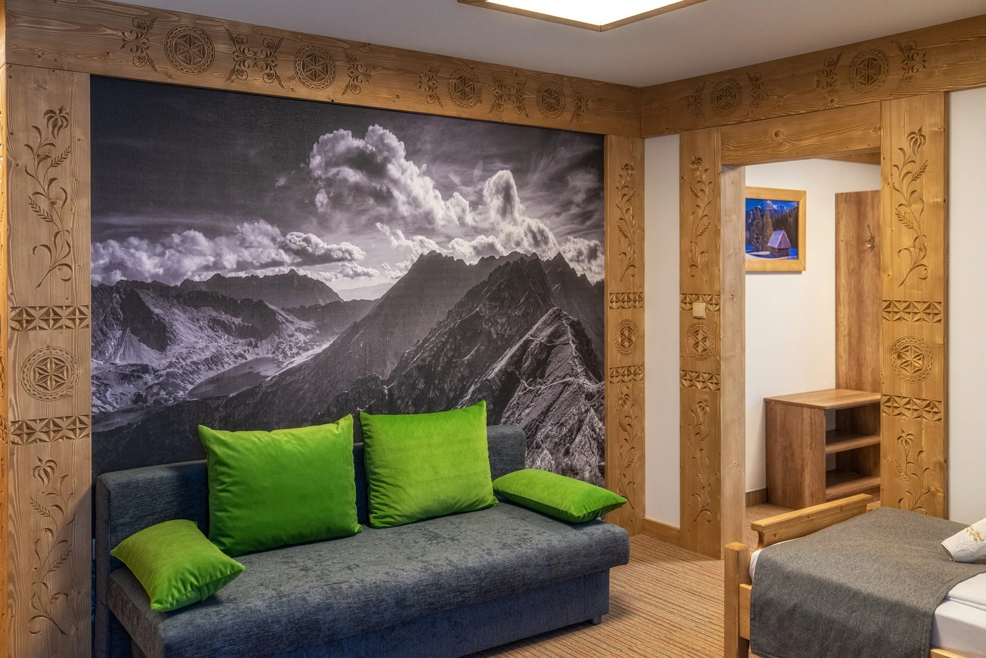 Hotel Eco Tatry v údolí Kościeliska v polských Tatrách: hodina ve wellness a snídaně