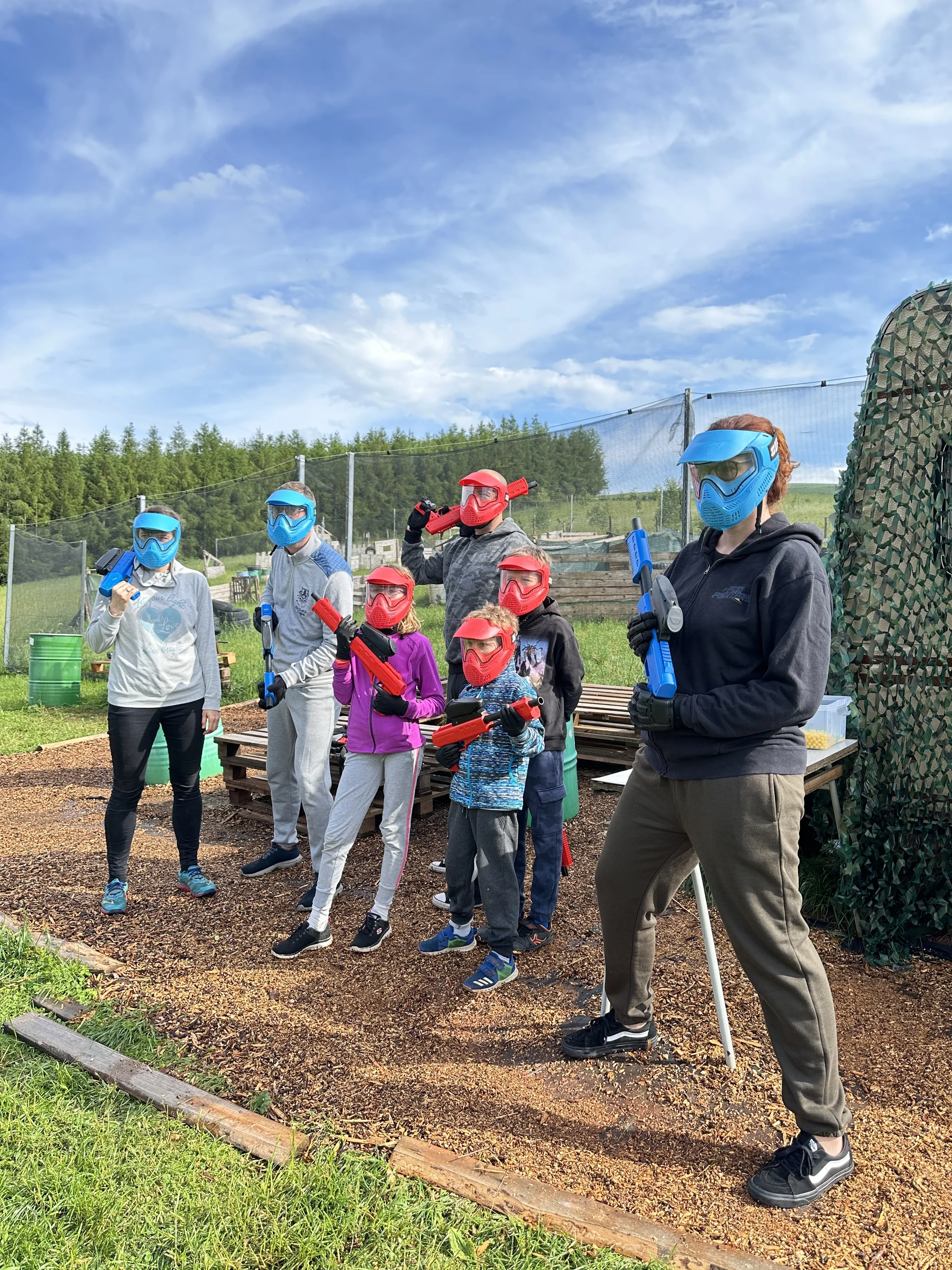 Paintball pro děti i dospělé: půjčení vybavení, 120min. hra a pro děti menší kuličky, které nebolí