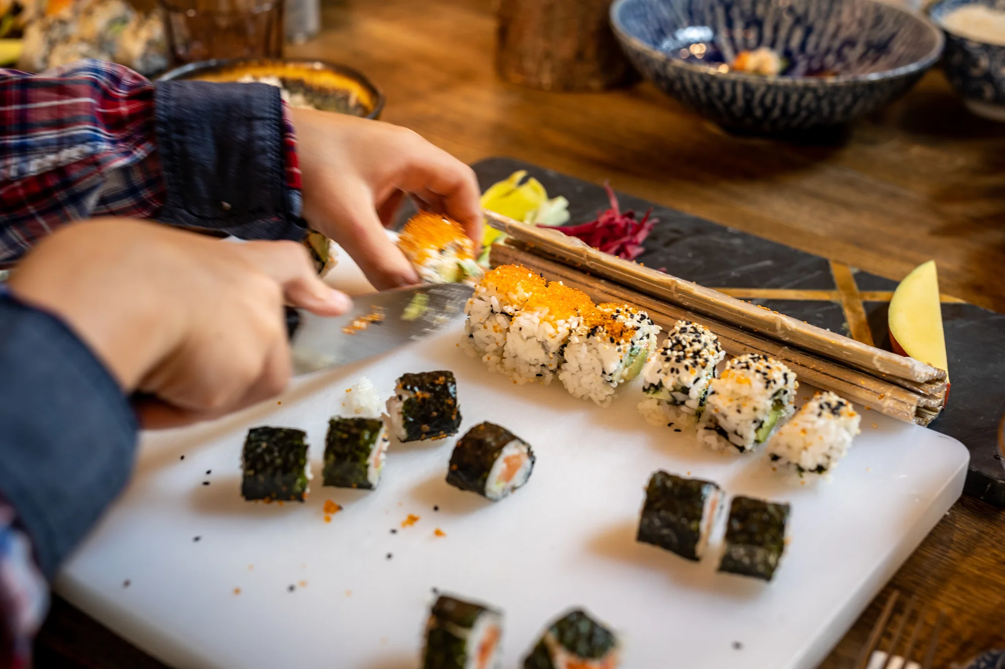 Kurzy přípravy sushi pro začátečníky i pokročilé od Školy vaření Café Buddha