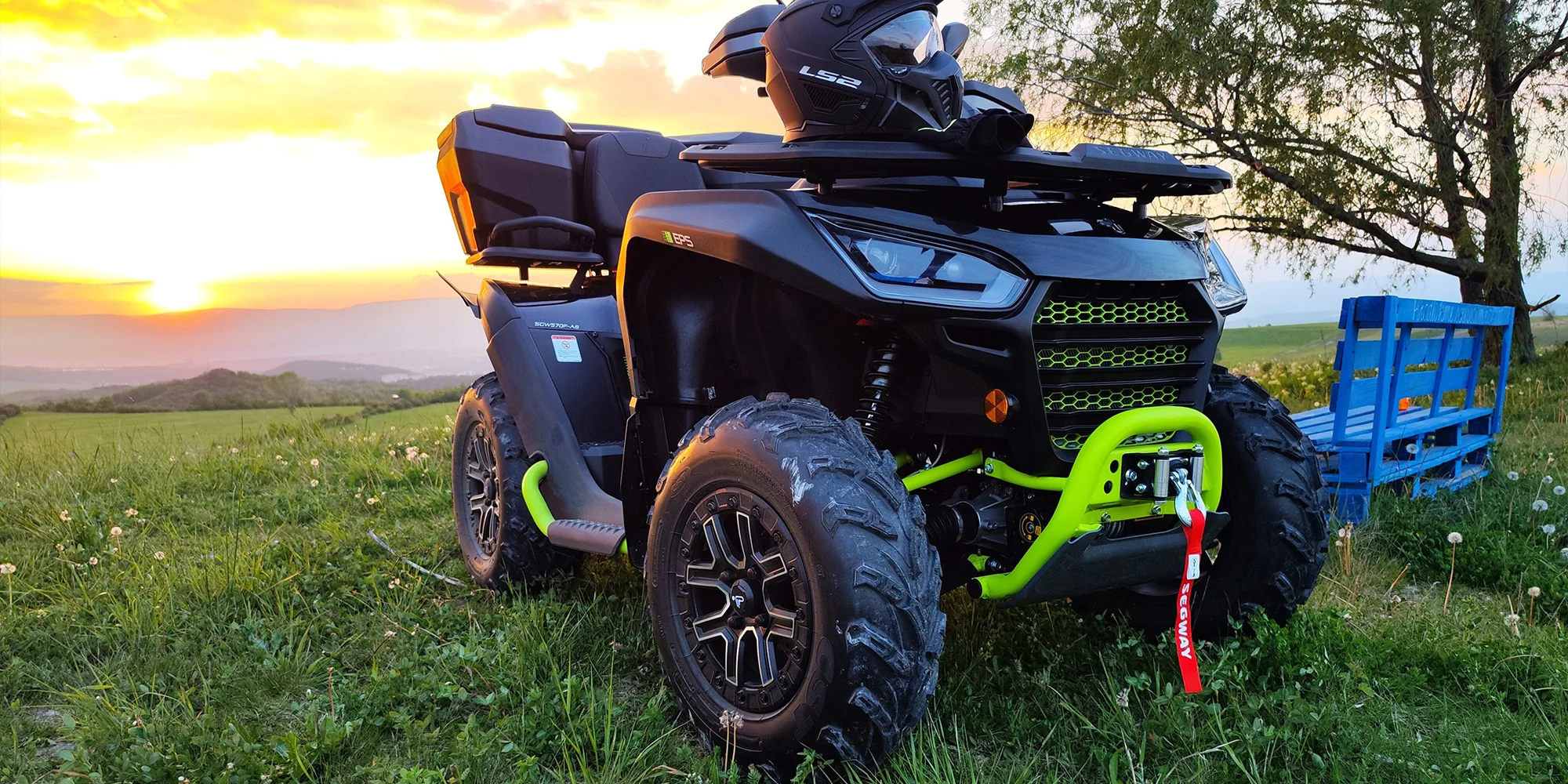 Zapůjčení čtyřkolky Segway pro 2 osoby na 1, 3, 8 nebo 24 hodin