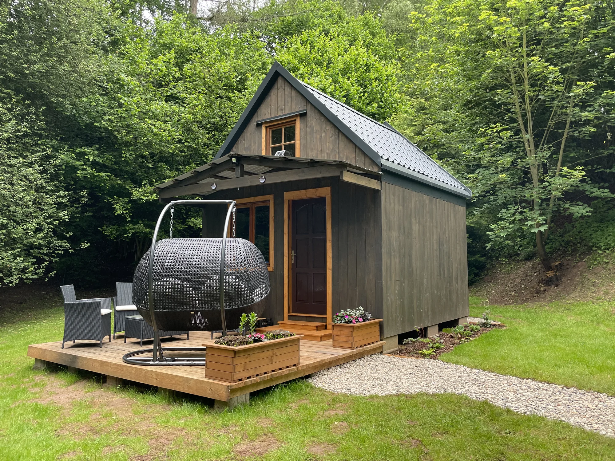 Útulný Tiny House v přírodě Podkrkonoší pro 2 osoby
