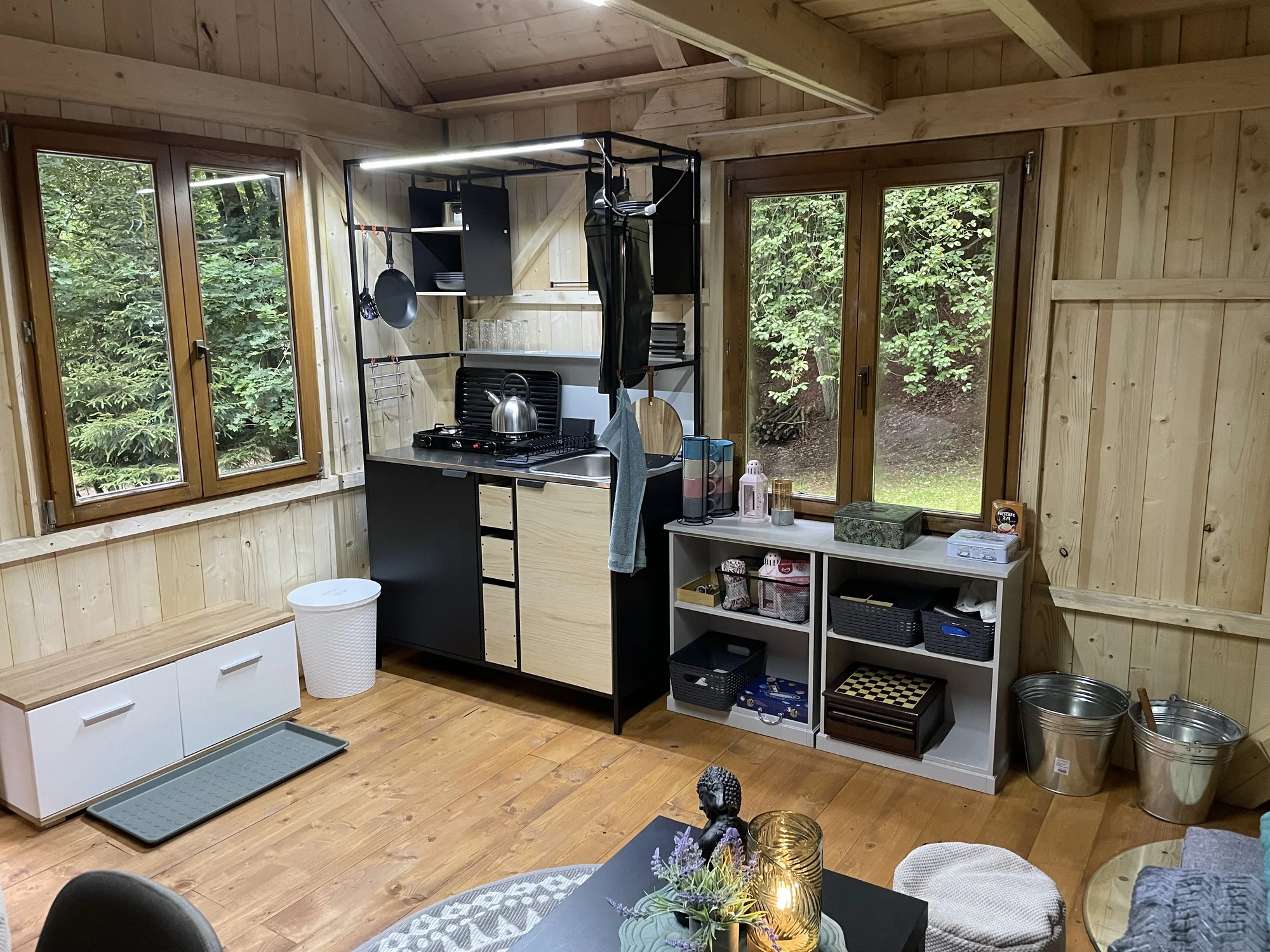 Útulný Tiny House v přírodě Podkrkonoší pro 2 osoby
