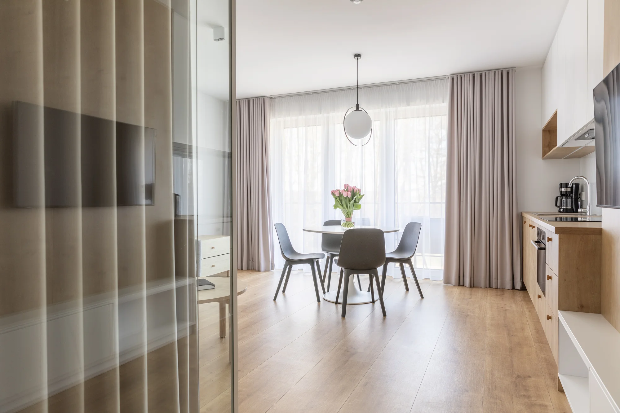 Moderní apartmány v severním Polsku: kousek od moře, neomezený wellness i možnost snídaní