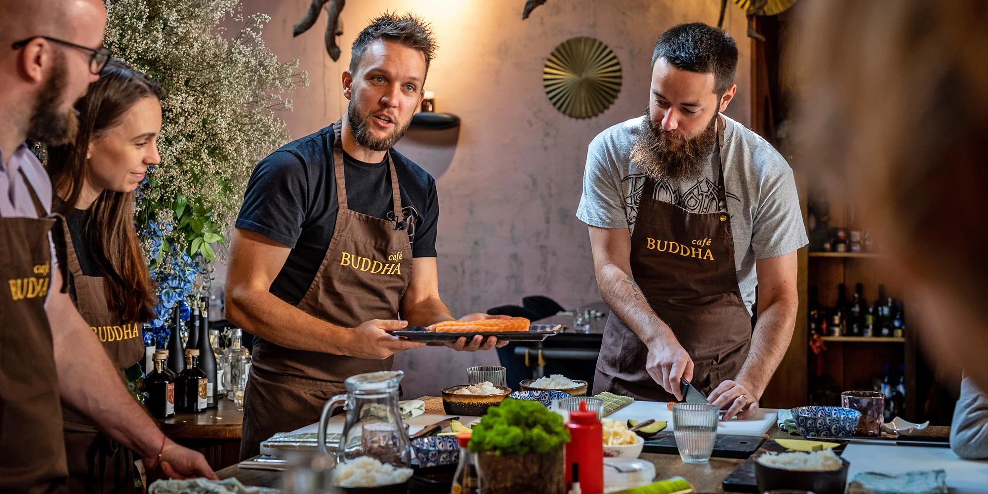 Kurz vaření thajské kuchyně: příprava tříchodového menu od Café Buddha