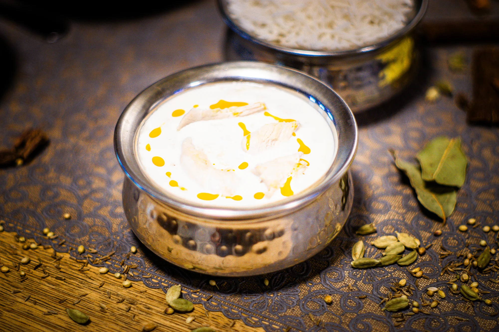 500–2 000 Kč na cokoliv v indické restauraci Pak Indian Masala