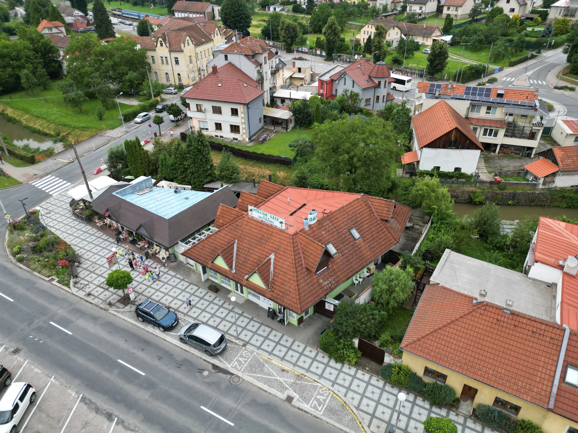 Pobyt v penzionu v Luhačovicích se snídaní i vstupem na plovárnu