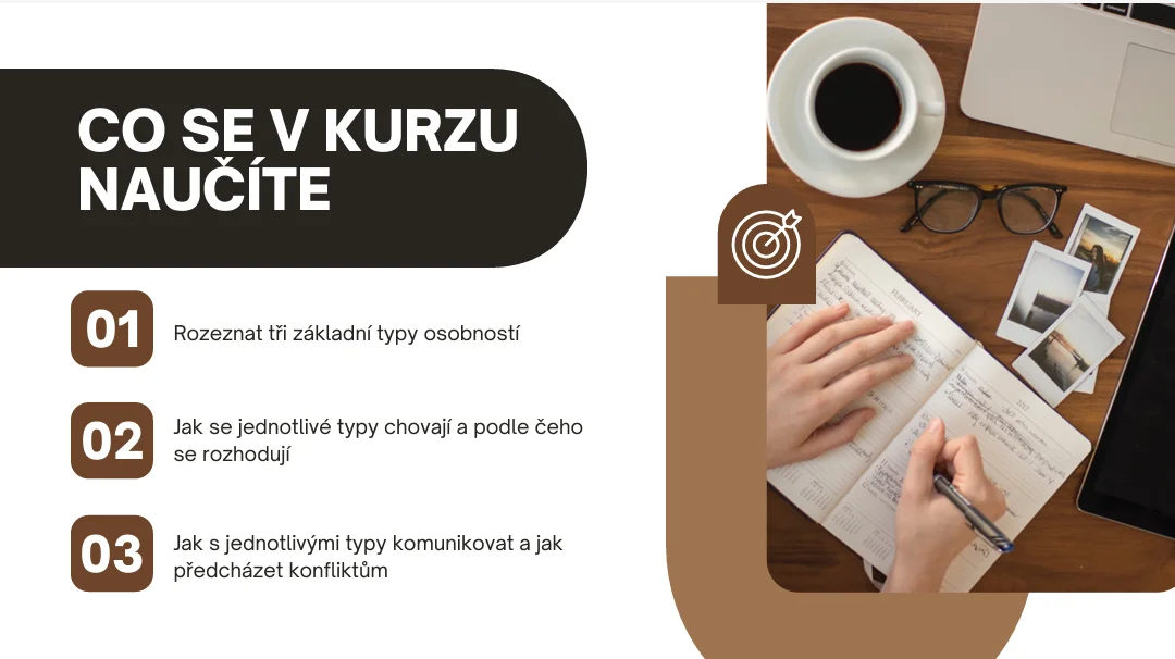 Večerní rozvojové online kurzy: typologie osobnosti nebo marketing pro začínající podnikatele