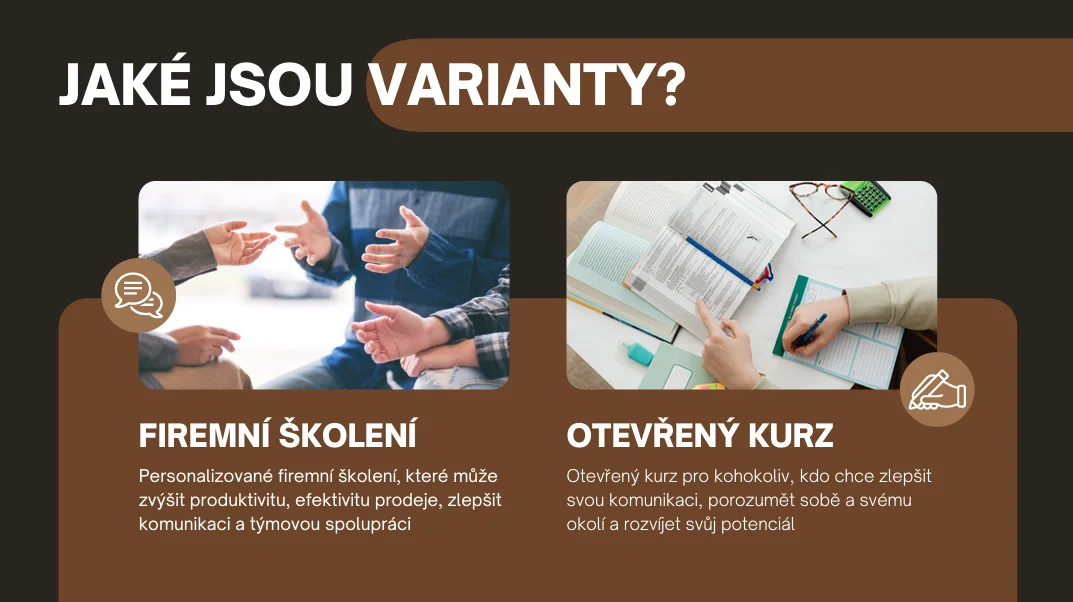 Večerní rozvojové online kurzy: typologie osobnosti nebo marketing pro začínající podnikatele