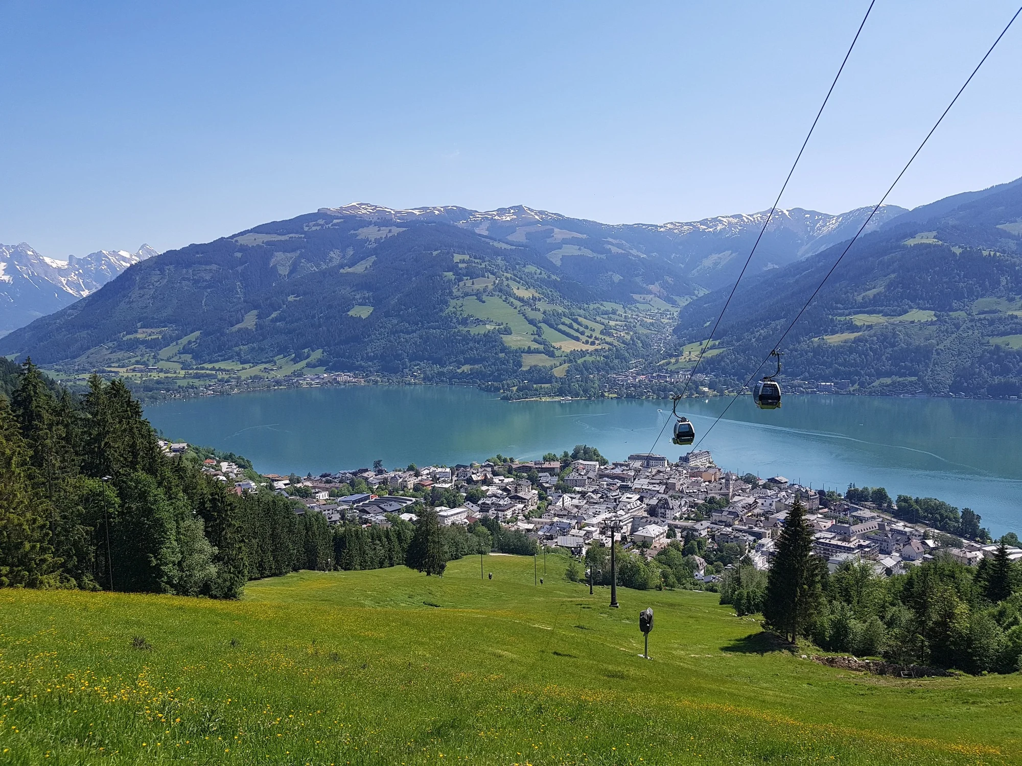 Apartmány pro 4 až 8 lidí v centru Zell am See: sauny, turistika a poloha kousek od jezera