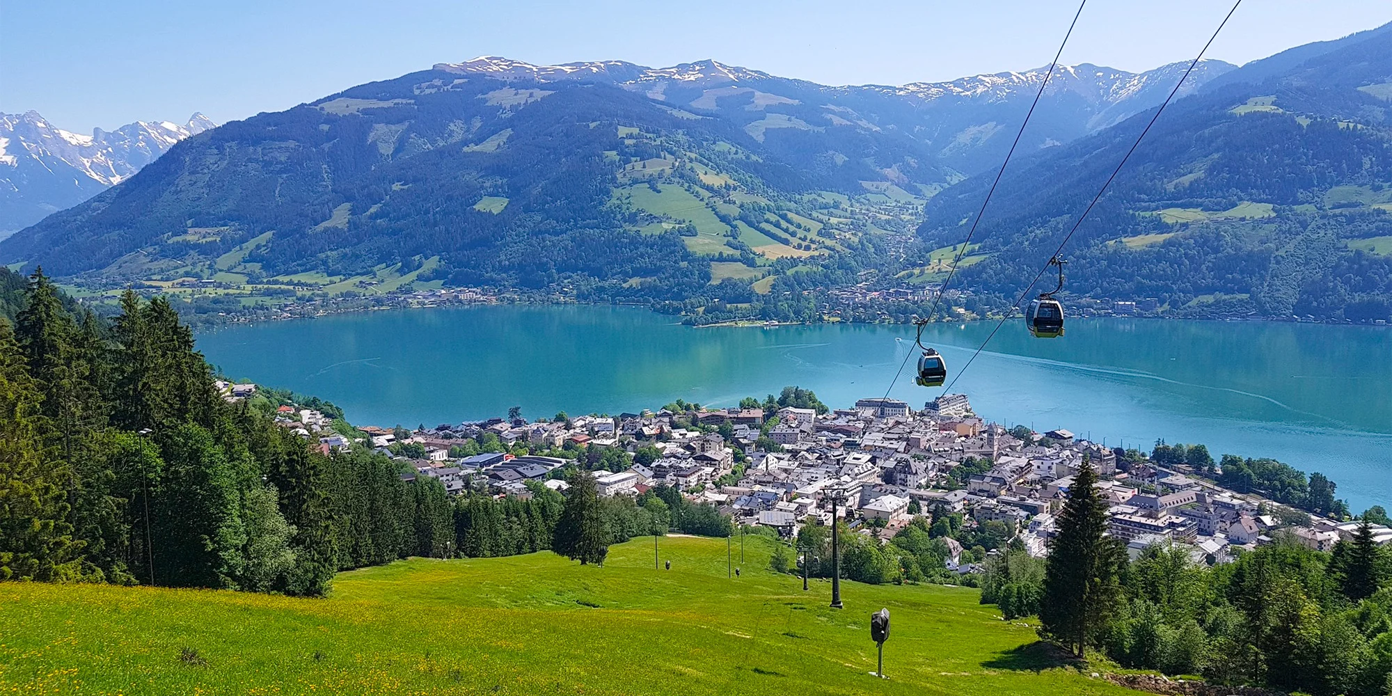 Apartmány pro 4 až 8 lidí v centru Zell am See: sauny, turistika a poloha kousek od jezera