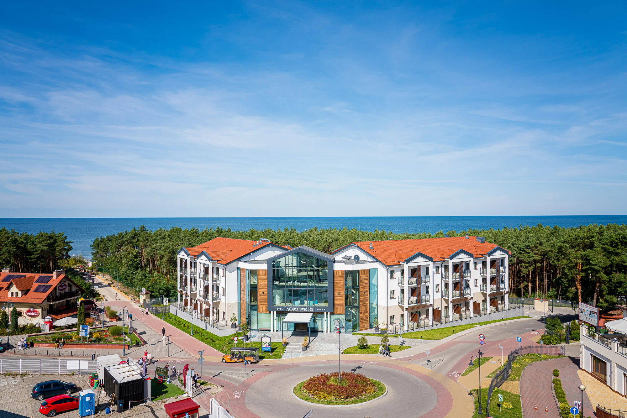 4* hotel u Baltu: moderní pokoj pár kroků od pláže, polopenze, wellness i vstup do aquaparku