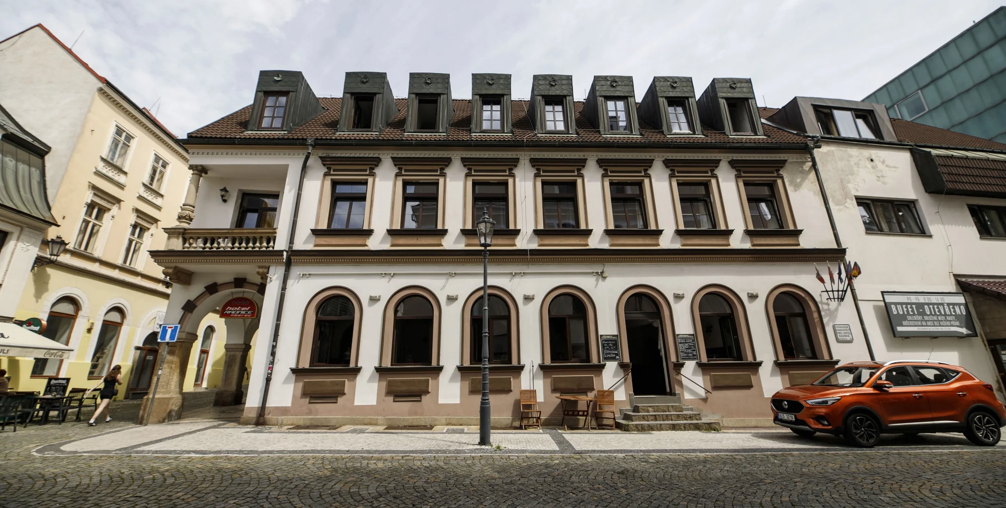 Stylový hotel v historickém centru Liberce pro páry i rodiny