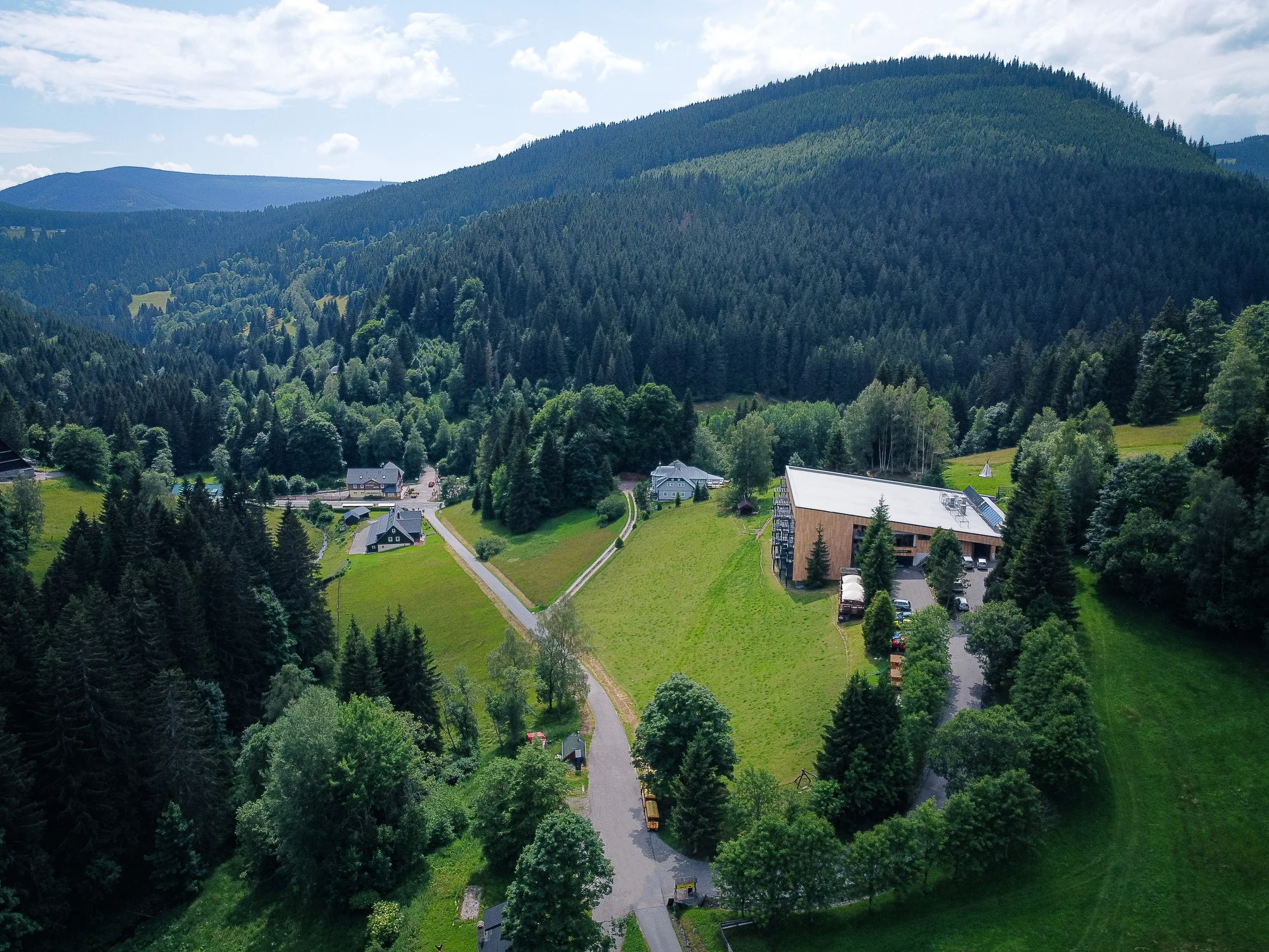 Horský penzion v Malé Úpě, polopenze, slevy na masáž i wellness, v létě bazén