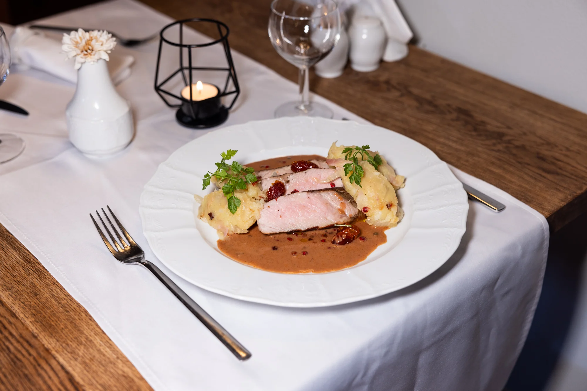 Čtyřchodové menu i vč. nápojů v restauraci Rendlík v Krušných horách