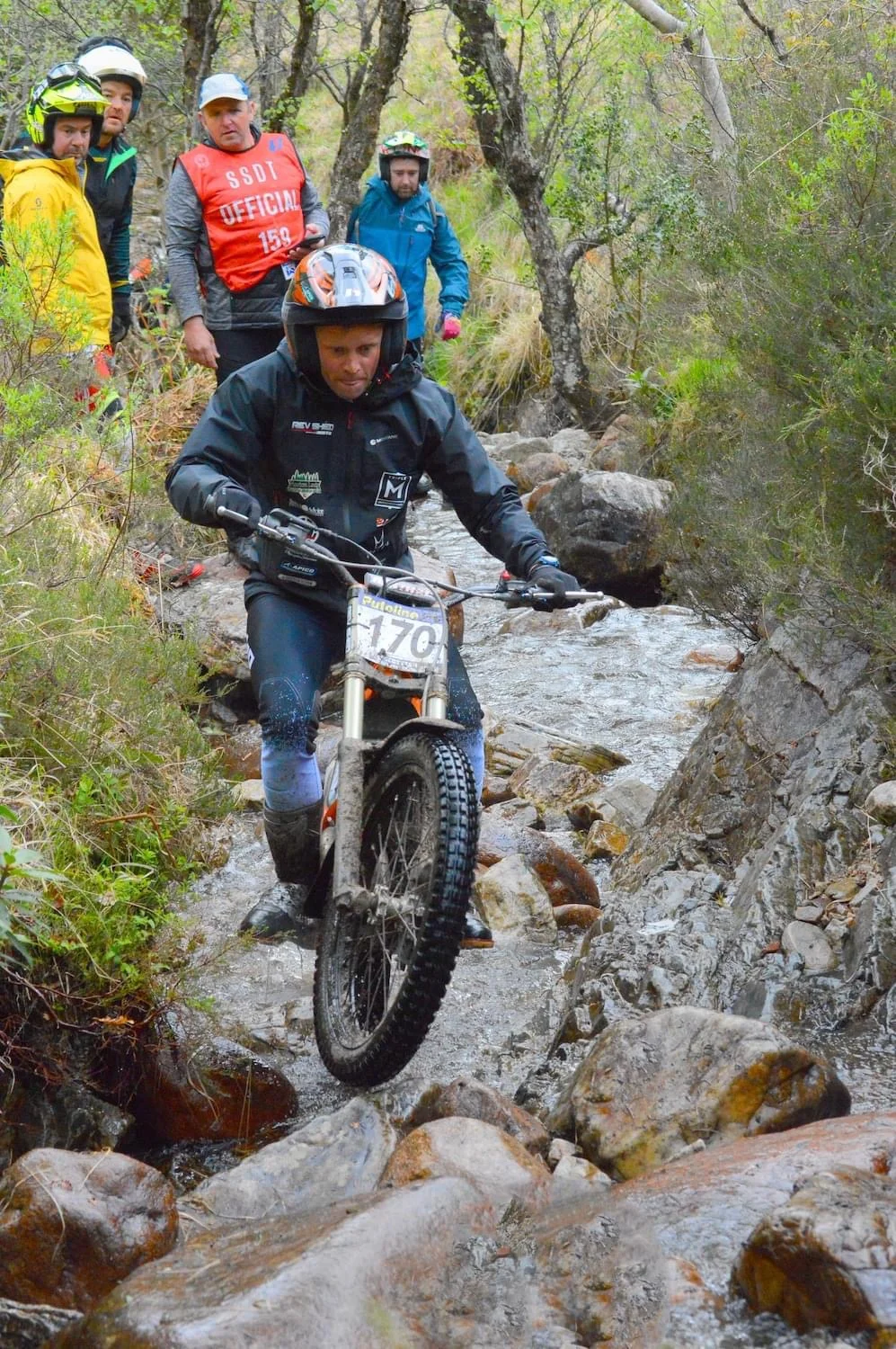 Trénink motocyklového trialu nebo classic trialu s Jirkou Svobodou