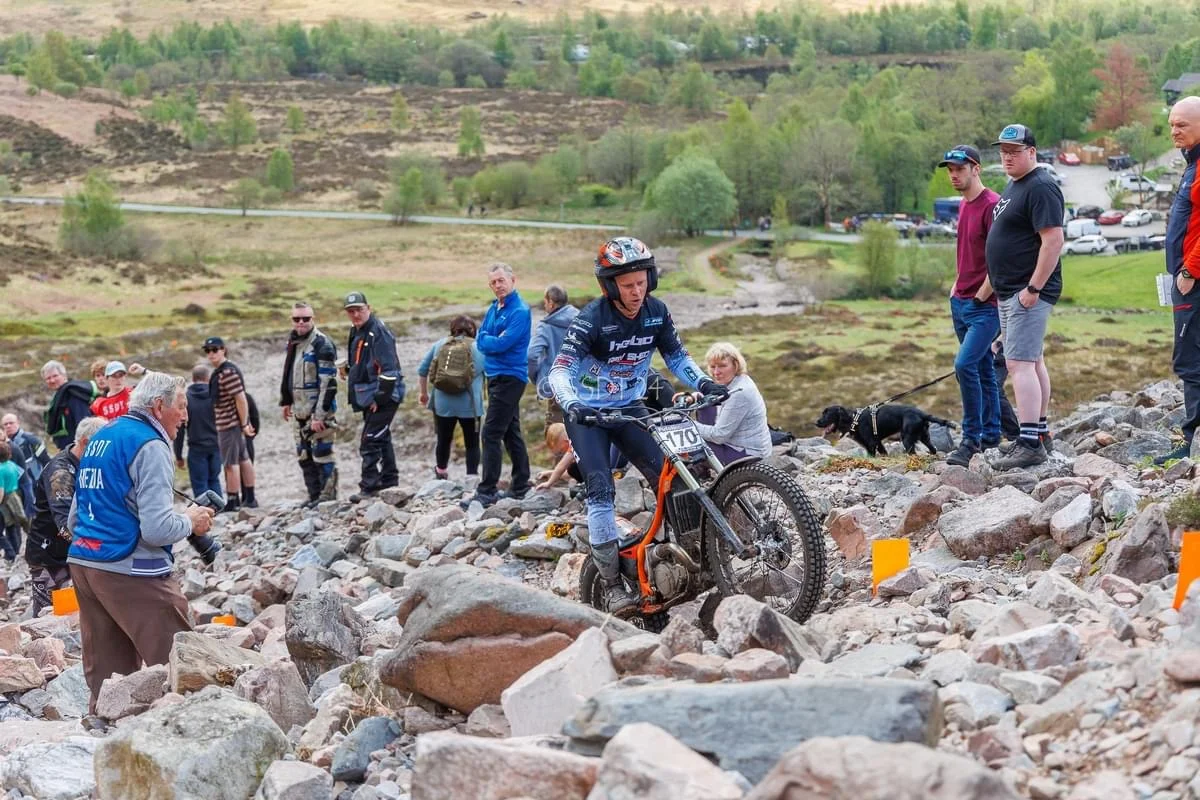 Trénink motocyklového trialu nebo classic trialu s Jirkou Svobodou