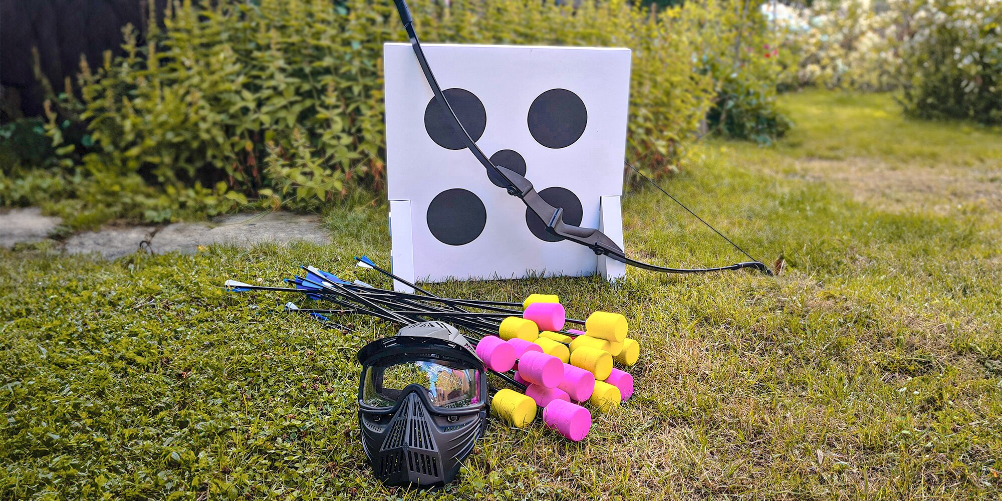 Akční týmová hra War Archery pro 6 až 16 hráčů