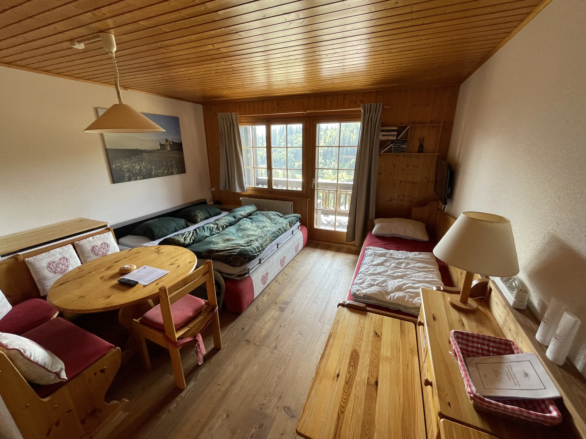 Vybavený horský apartmán ve švýcarských Alpách až pro 3 osoby