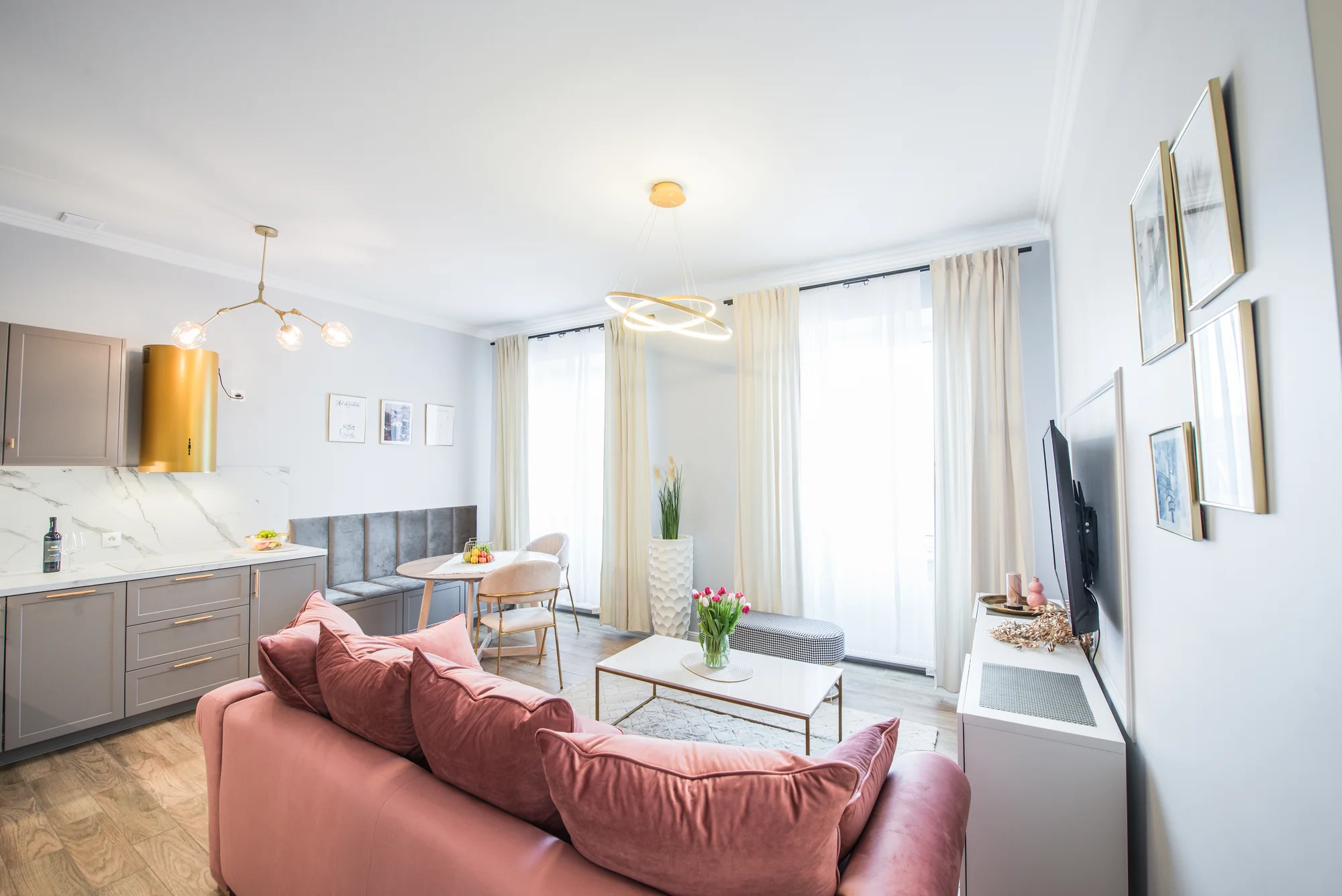 Moderní apartmány pro 2-7 os. v Kudowa Zdrój vč. snídaní či pivních lázní