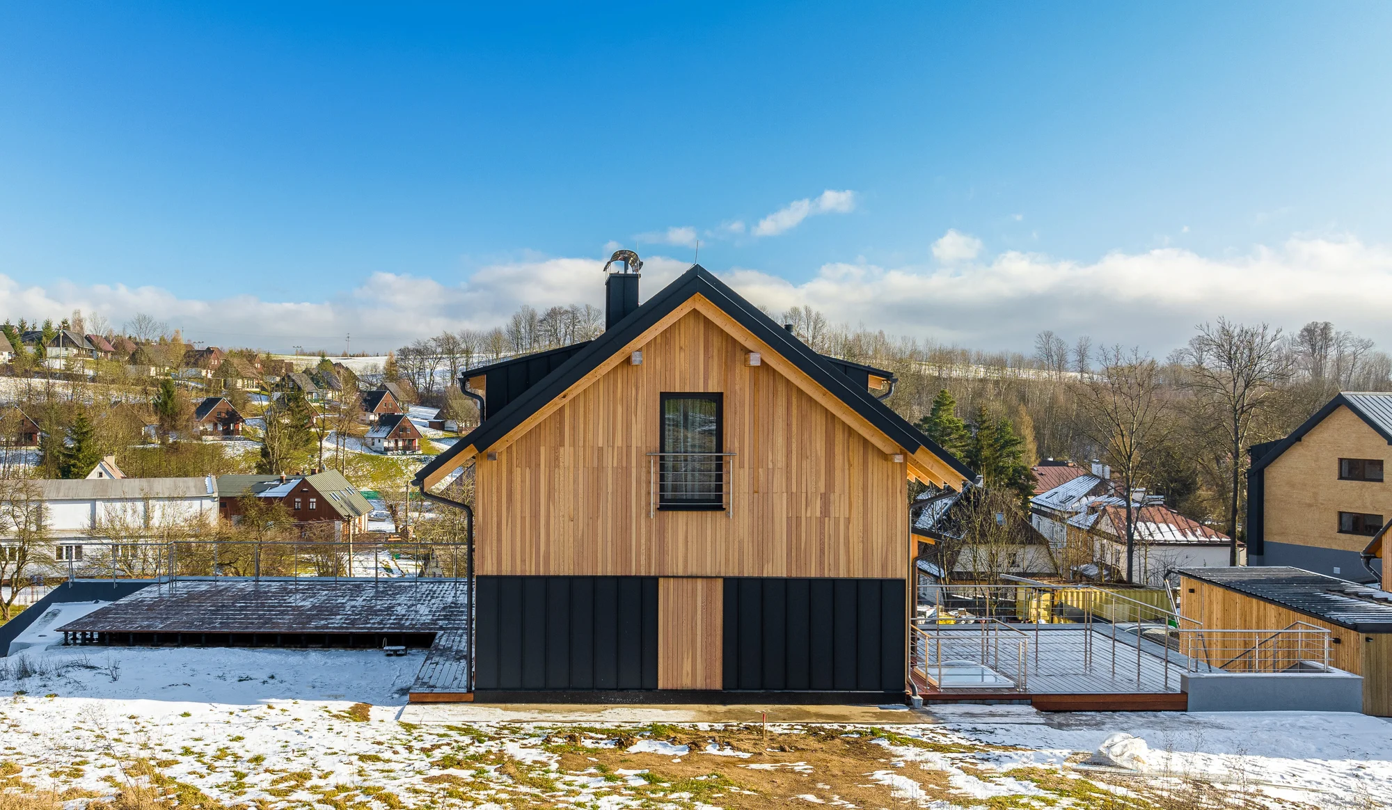 Dovolená v Krkonoších: luxusně vybavené apartmány až pro 8 osob se saunou
