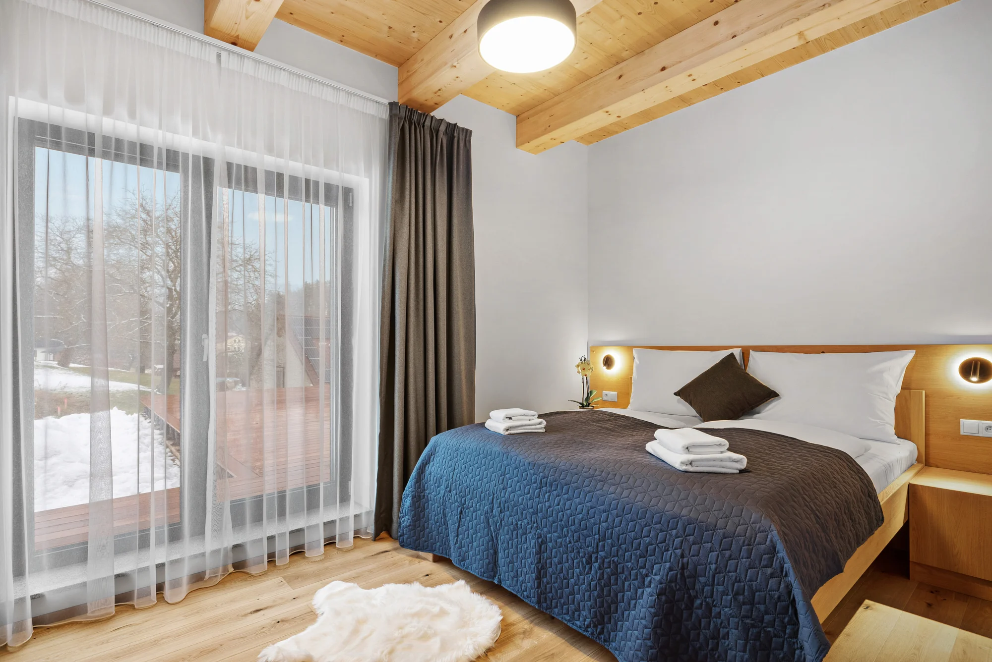 Dovolená v Krkonoších: luxusně vybavené apartmány až pro 8 osob se saunou