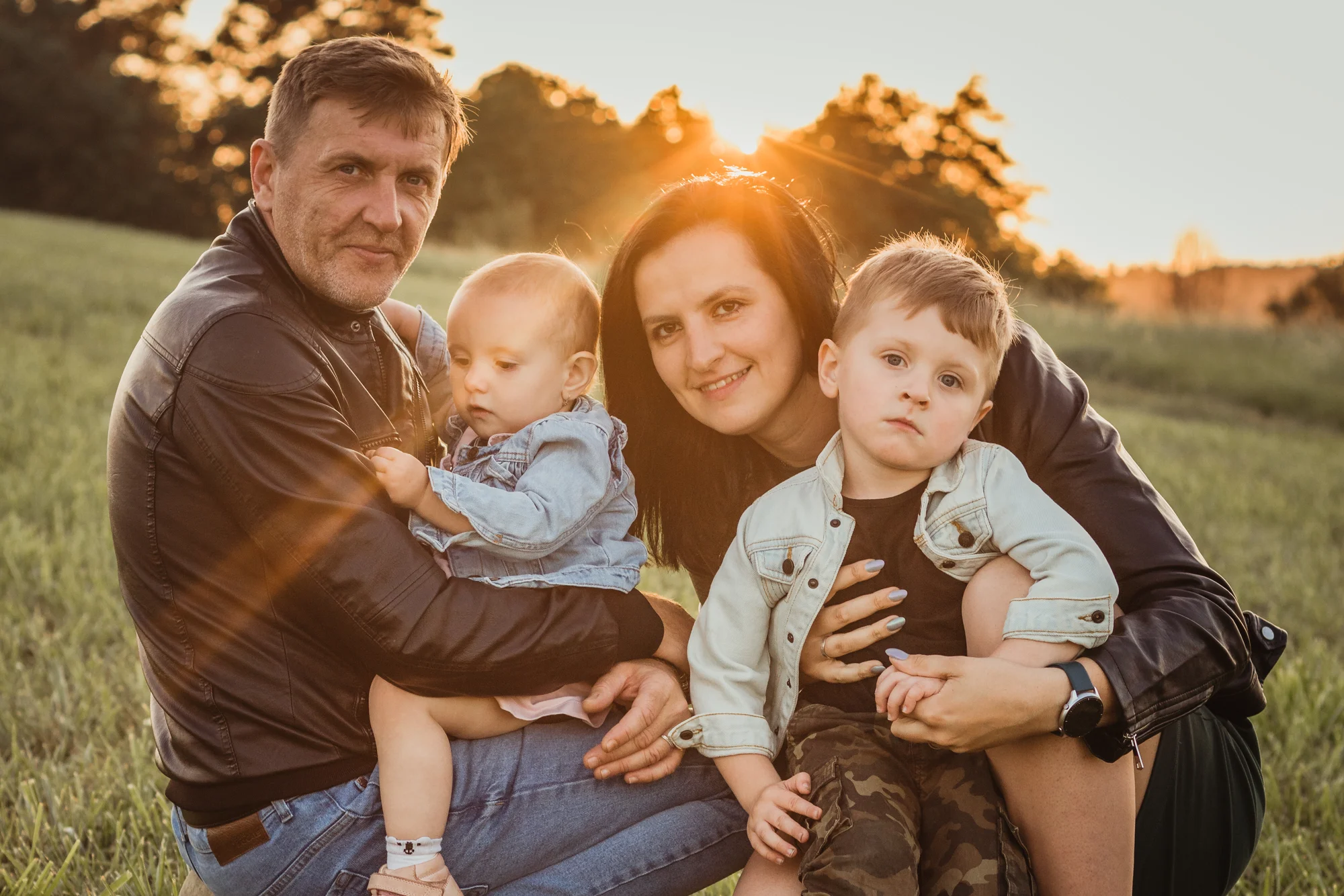 Venkovní rodinné nebo párové focení: 4–15 upravených fotek