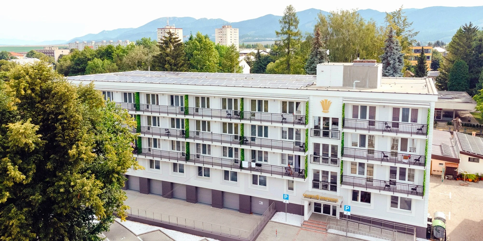 Pobyt v apartmánu v Moderných Kúpeľoch: polopenze, masáž i aquapark