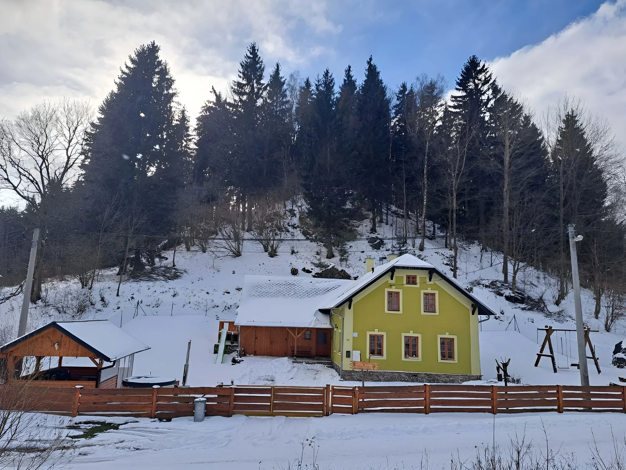 Na chalupu do Jeseníků pod Kralickým Sněžníkem se saunou