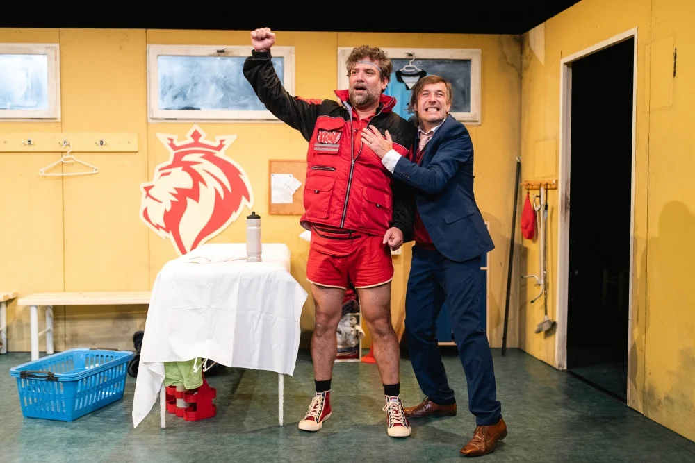 Vstupenka na divadelní představení FC Rudý lev v Divadle v Celetné