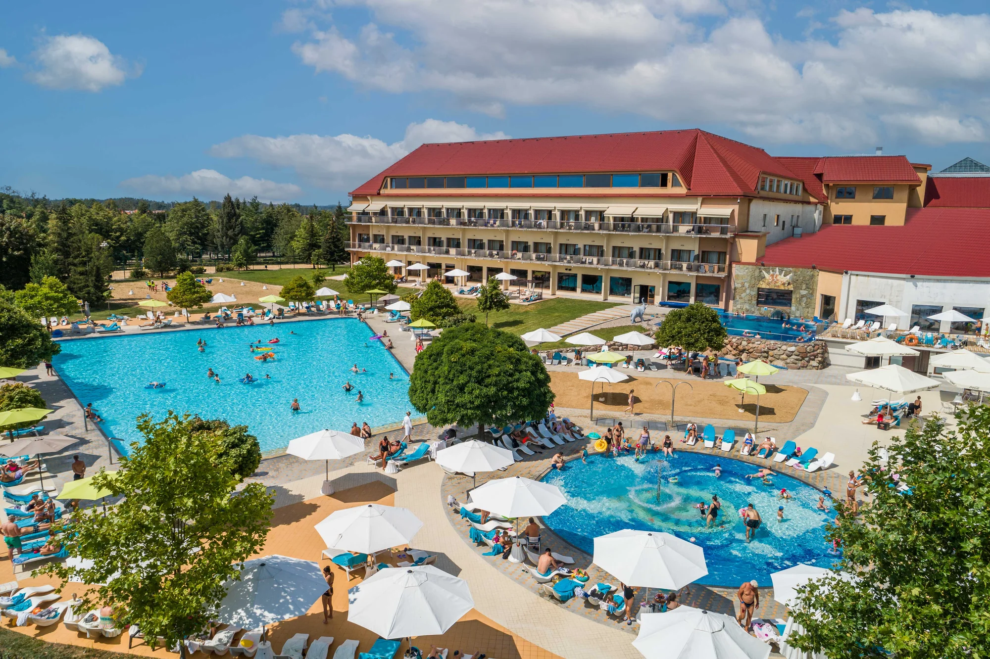 Rodinný pobyt u Mazurských jezer: hotel s aquaparkem, polopenze či plná penze a zábava pro děti