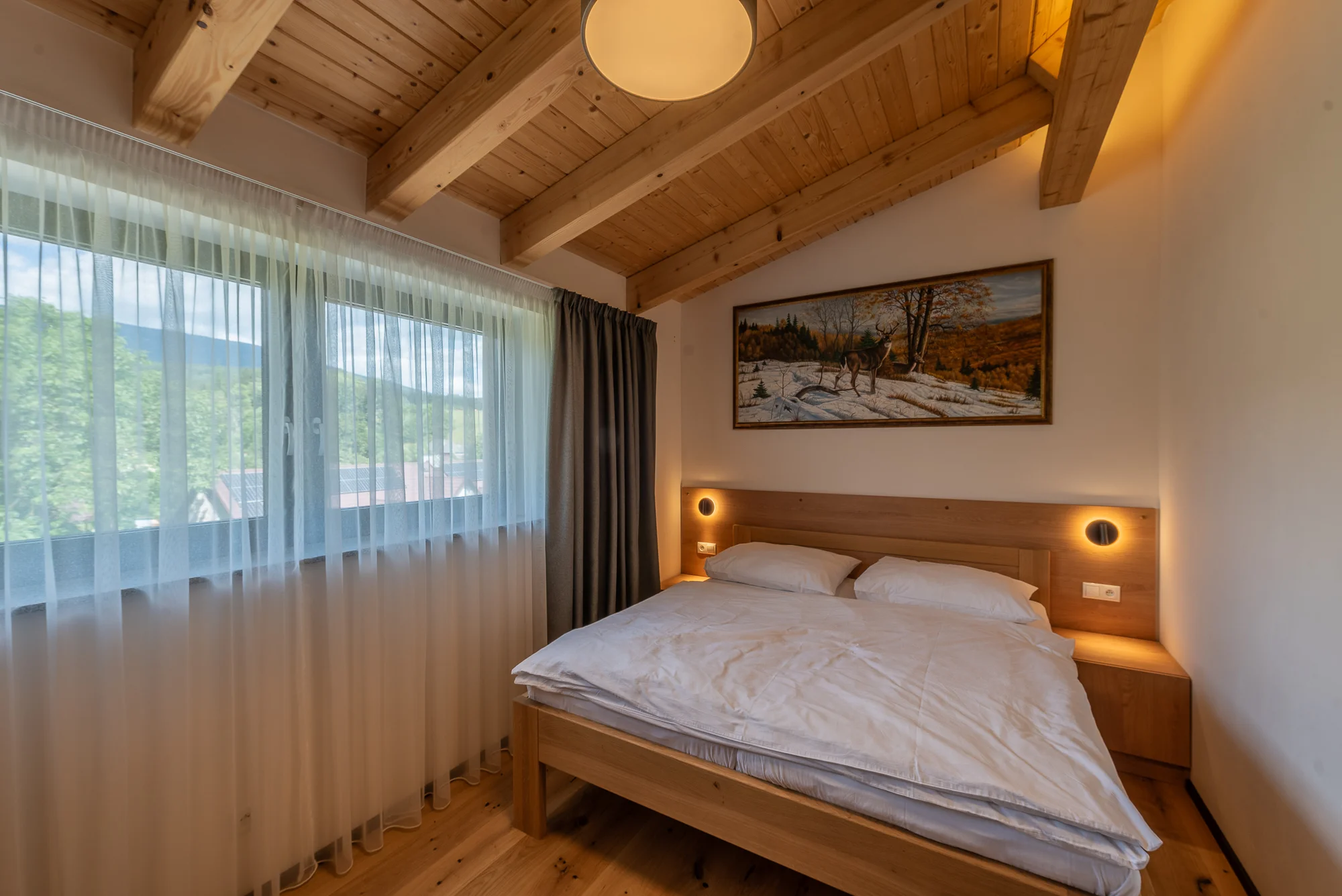 Dovolená v Krkonoších: luxusně vybavené apartmány až pro 8 osob se saunou