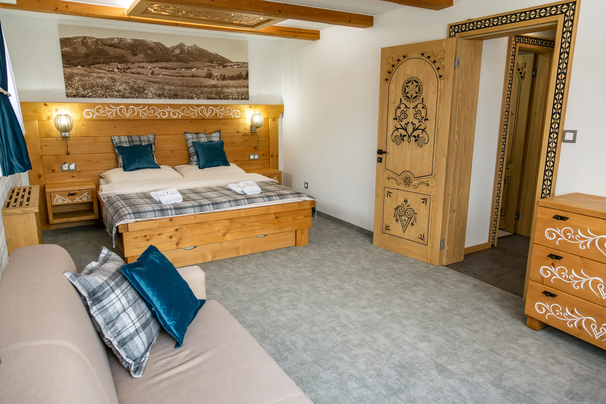 Dovolená pro páry i rodiny v srdci Ždiaru se snídaní a wellness