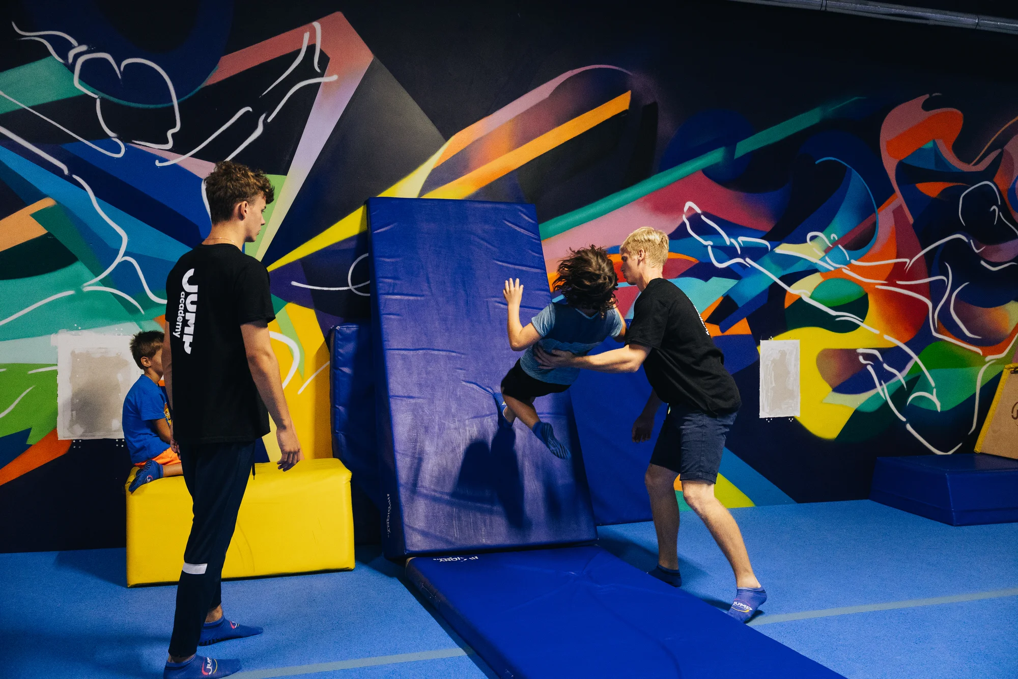 Vstupy nebo permanentky do Jump Academy Olomouc: trampolíny, parkour zóna i 9D kino