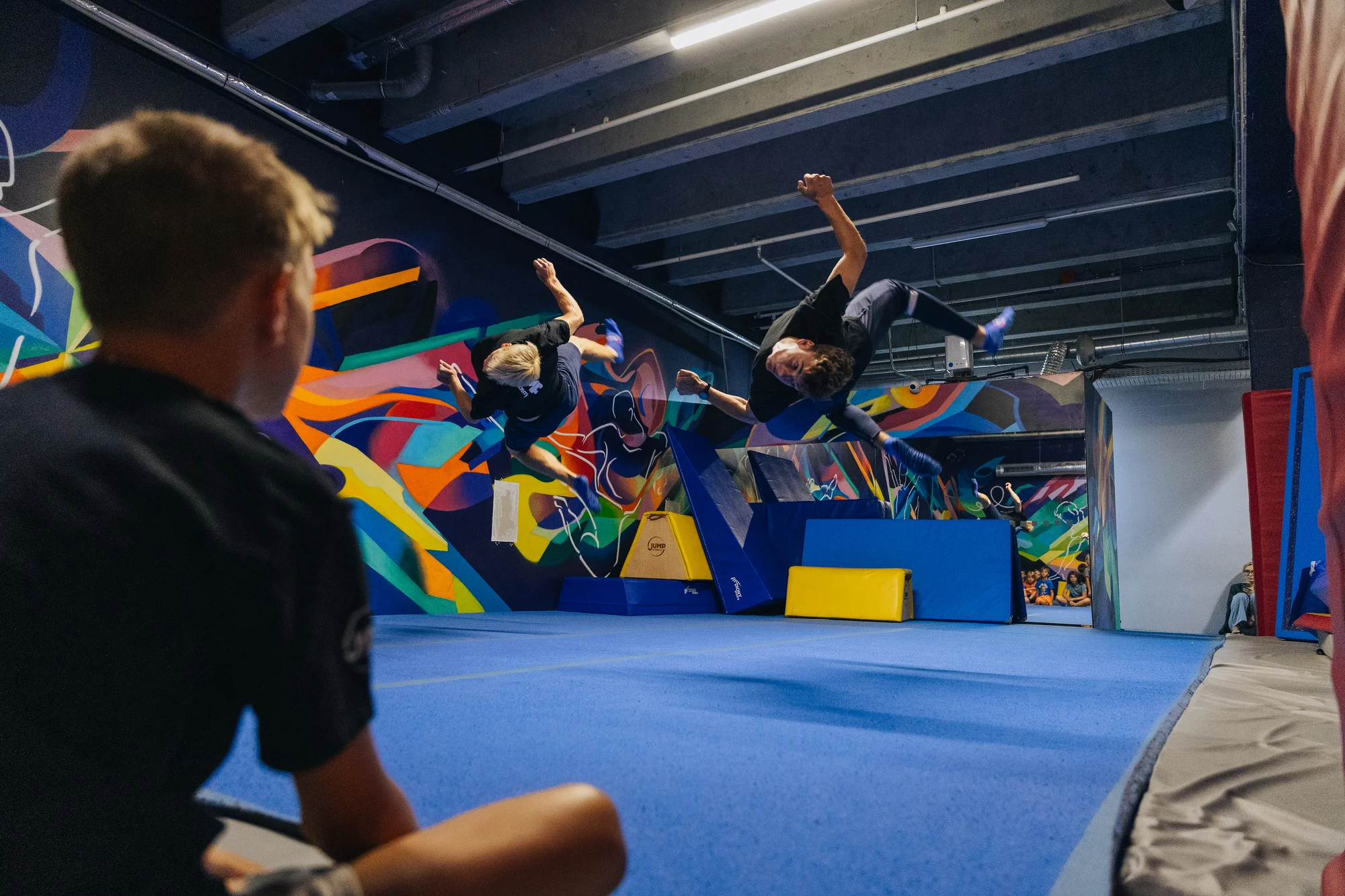 Vstupy nebo permanentky do Jump Academy Olomouc: trampolíny, parkour zóna i 9D kino