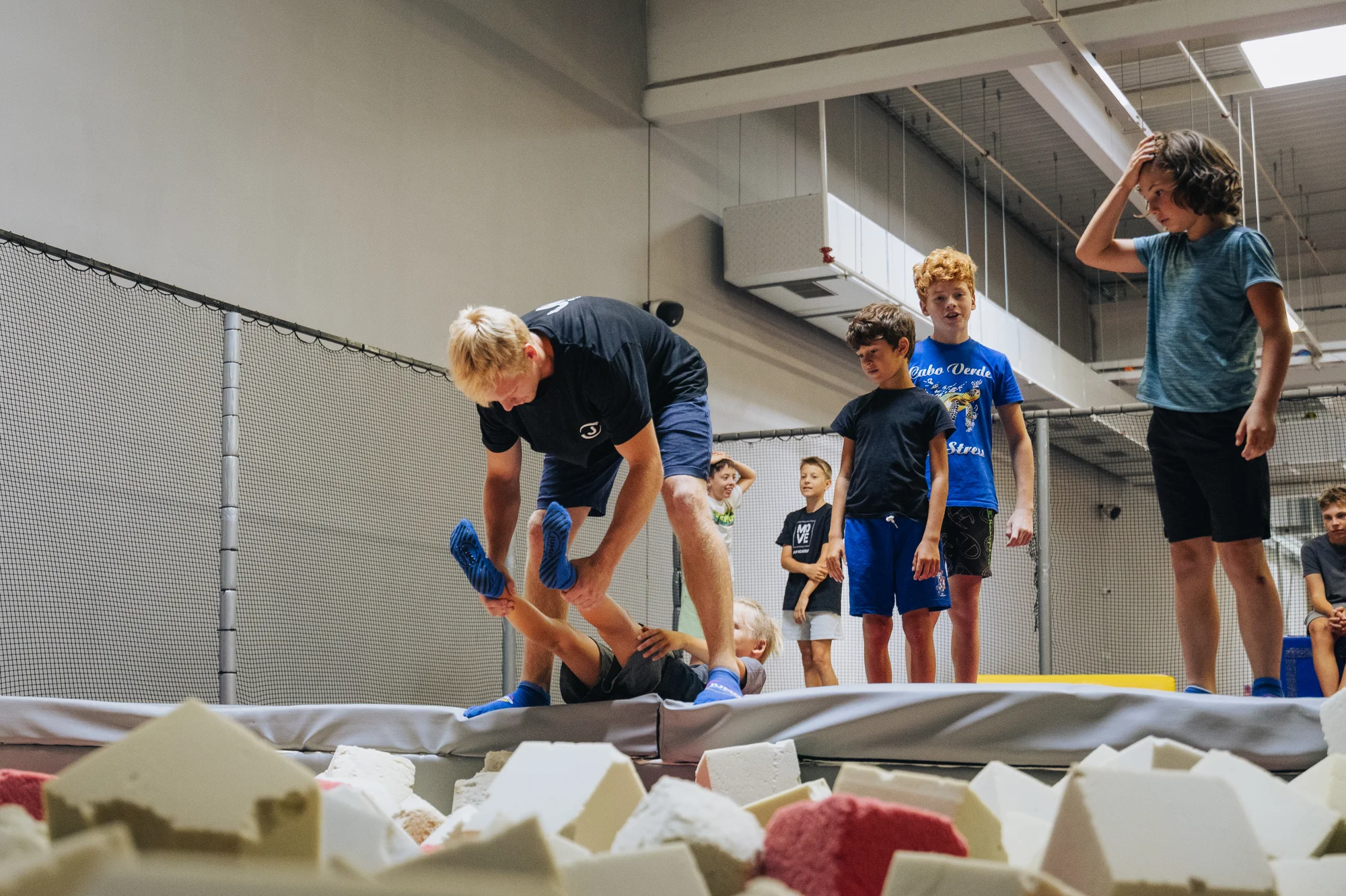 Vstupy nebo permanentky do Jump Academy Olomouc: trampolíny, parkour zóna i 9D kino