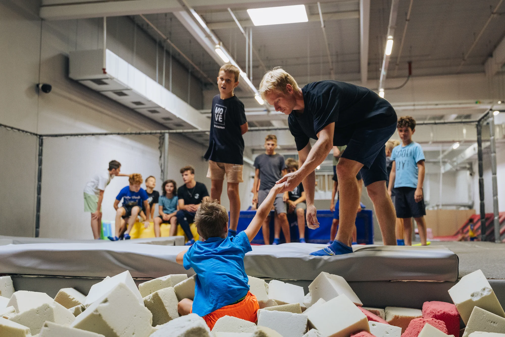Vstupy nebo permanentky do Jump Academy Olomouc: trampolíny, parkour zóna i 9D kino