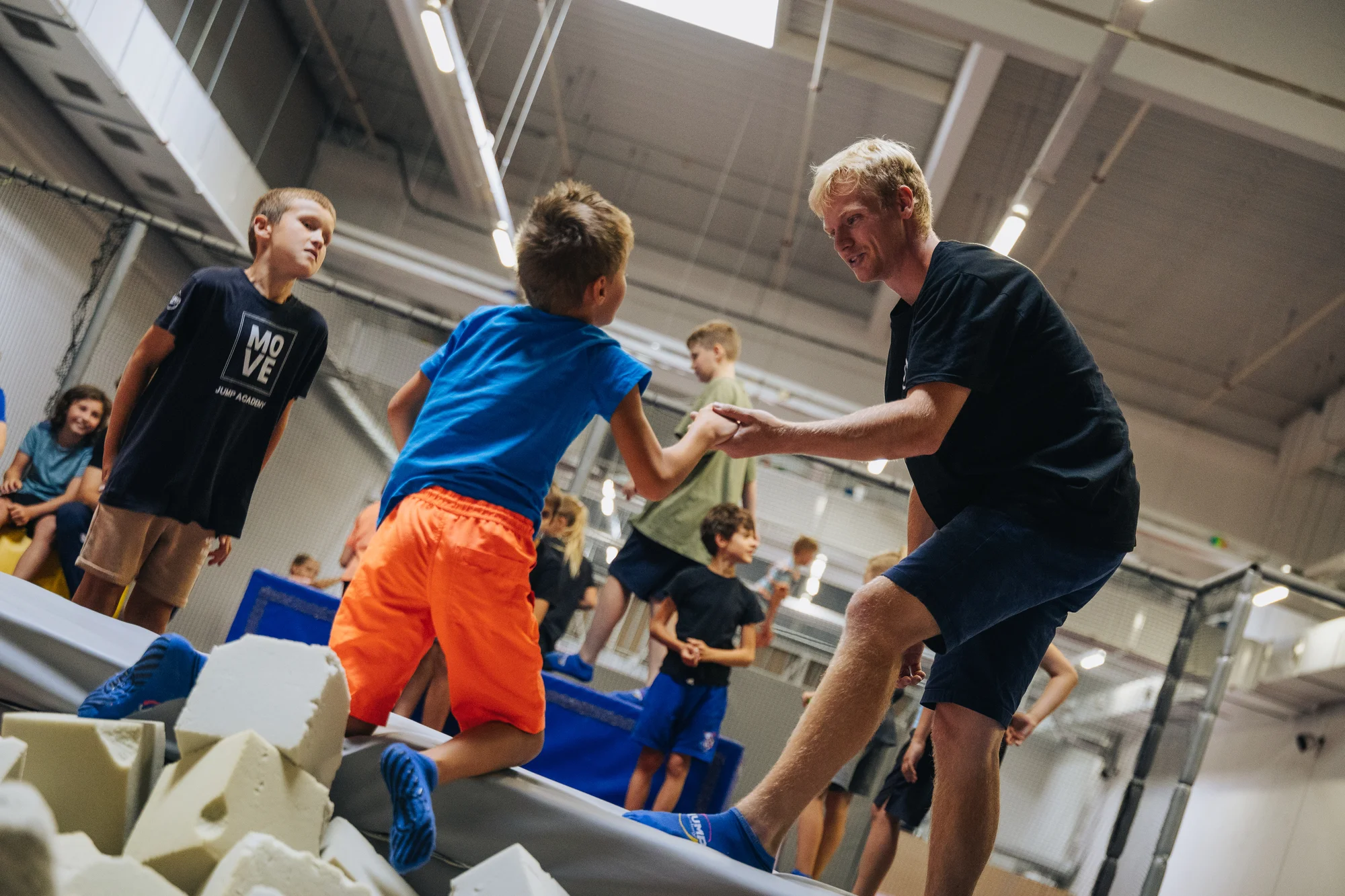 Vstupy nebo permanentky do Jump Academy Olomouc: trampolíny, parkour zóna i 9D kino