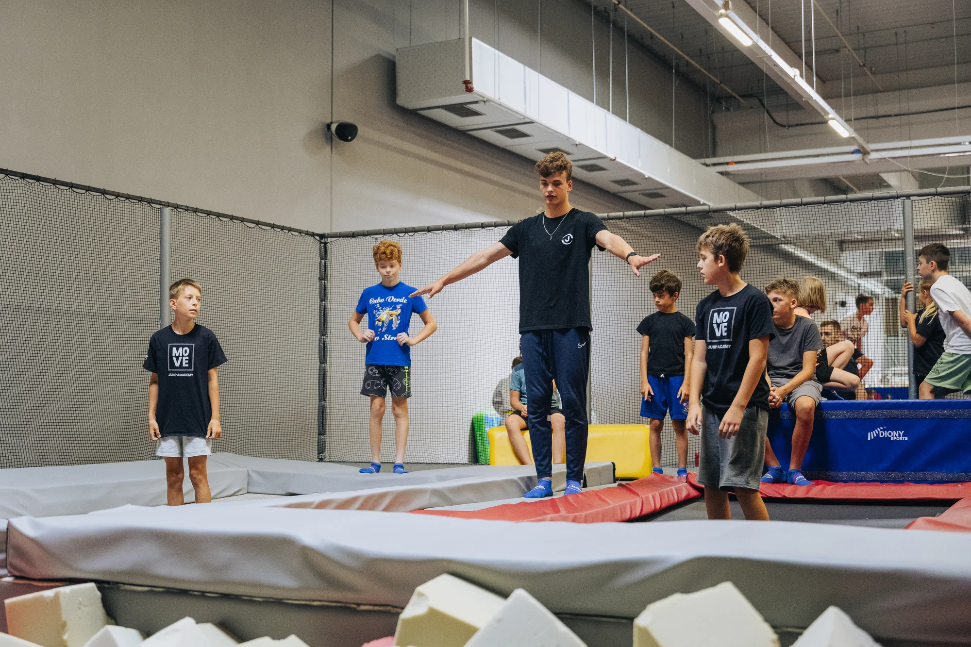 Vstupy nebo permanentky do Jump Academy Olomouc: trampolíny, parkour zóna i 9D kino