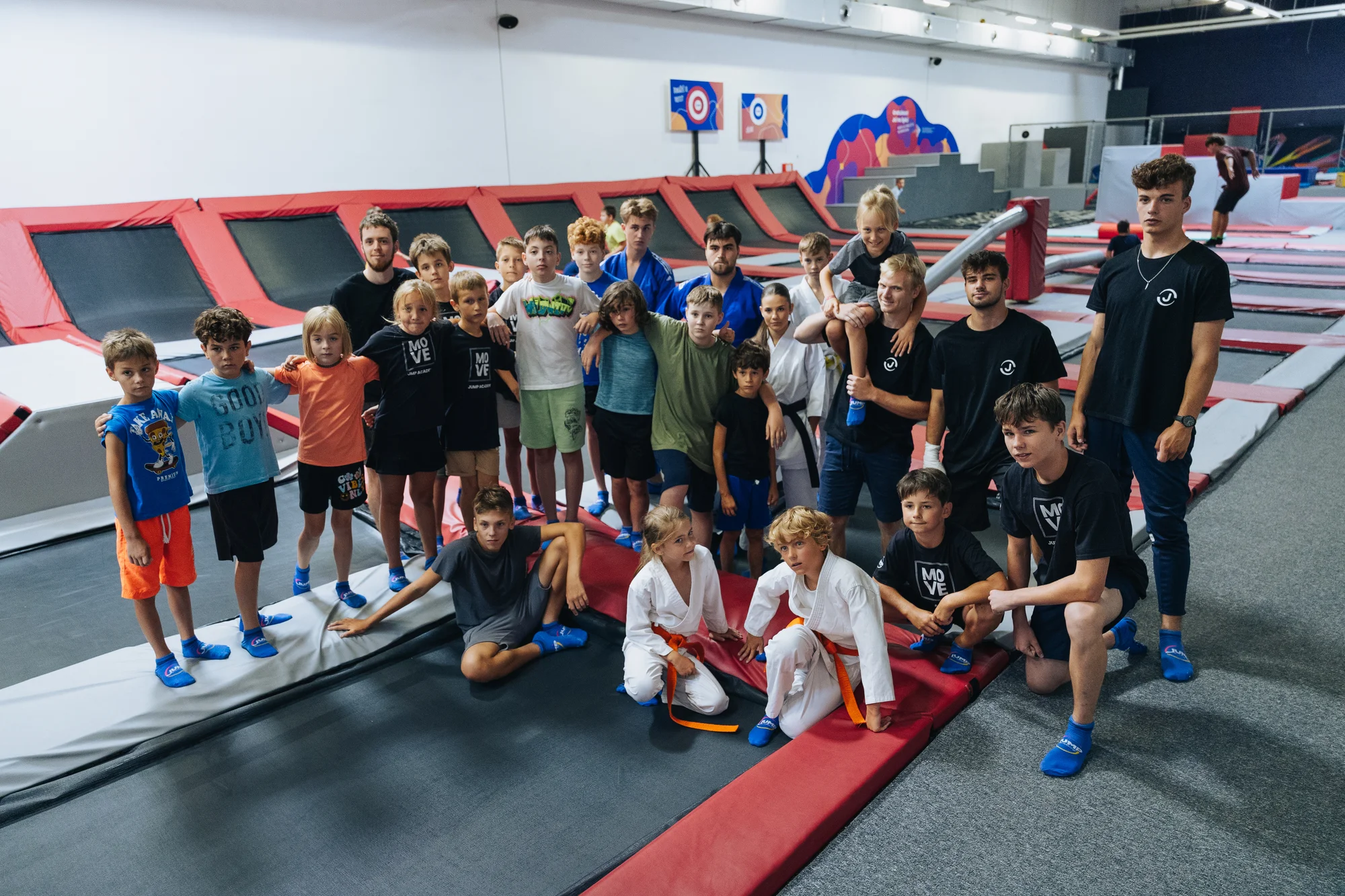 Vstupy nebo permanentky do Jump Academy Olomouc: trampolíny, parkour zóna i 9D kino