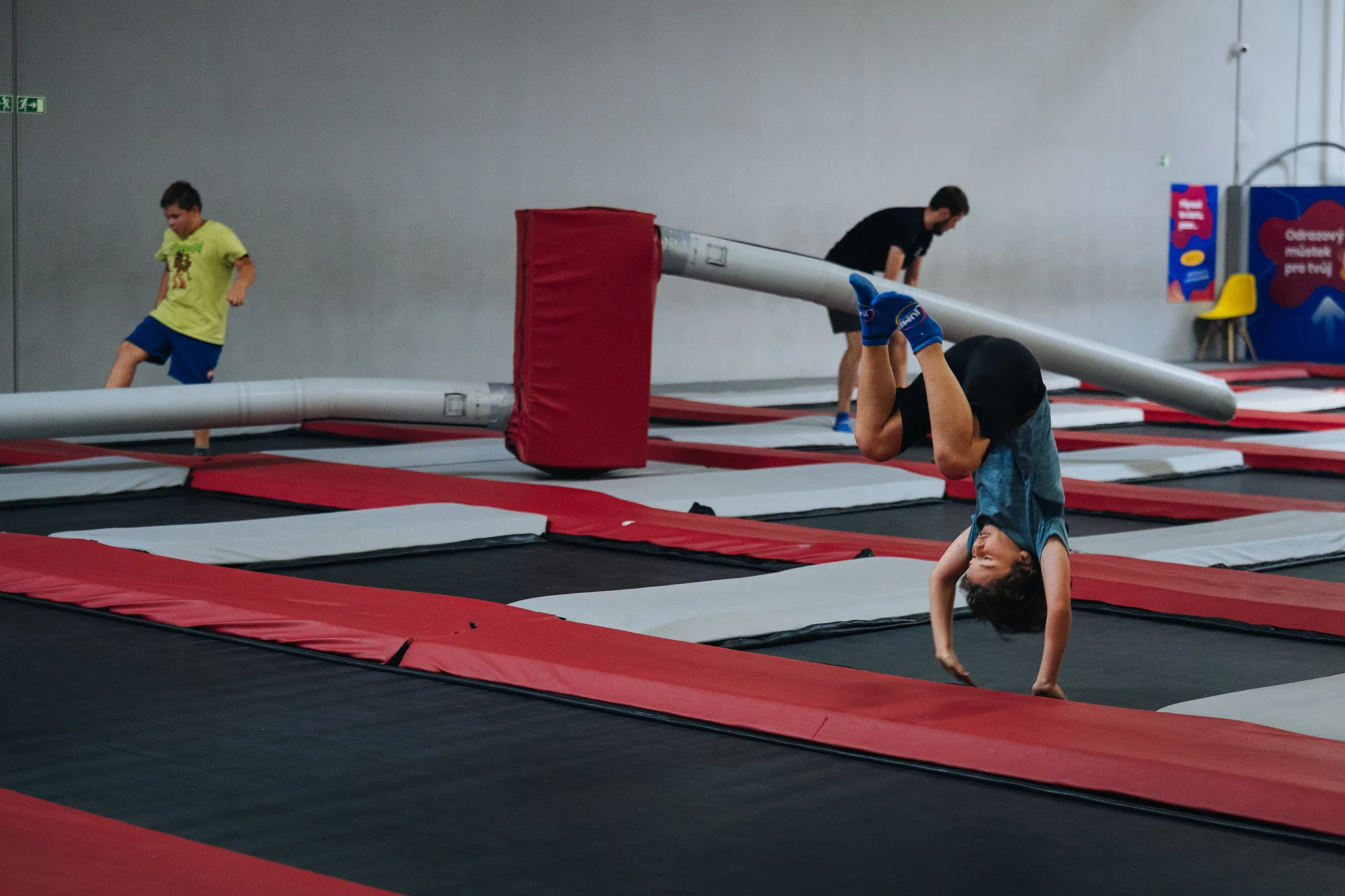 Vstupy nebo permanentky do Jump Academy Olomouc: trampolíny, parkour zóna i 9D kino