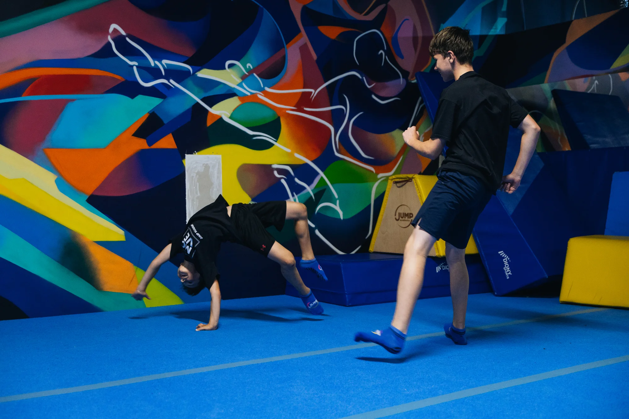 Vstupy nebo permanentky do Jump Academy Olomouc: trampolíny, parkour zóna i 9D kino