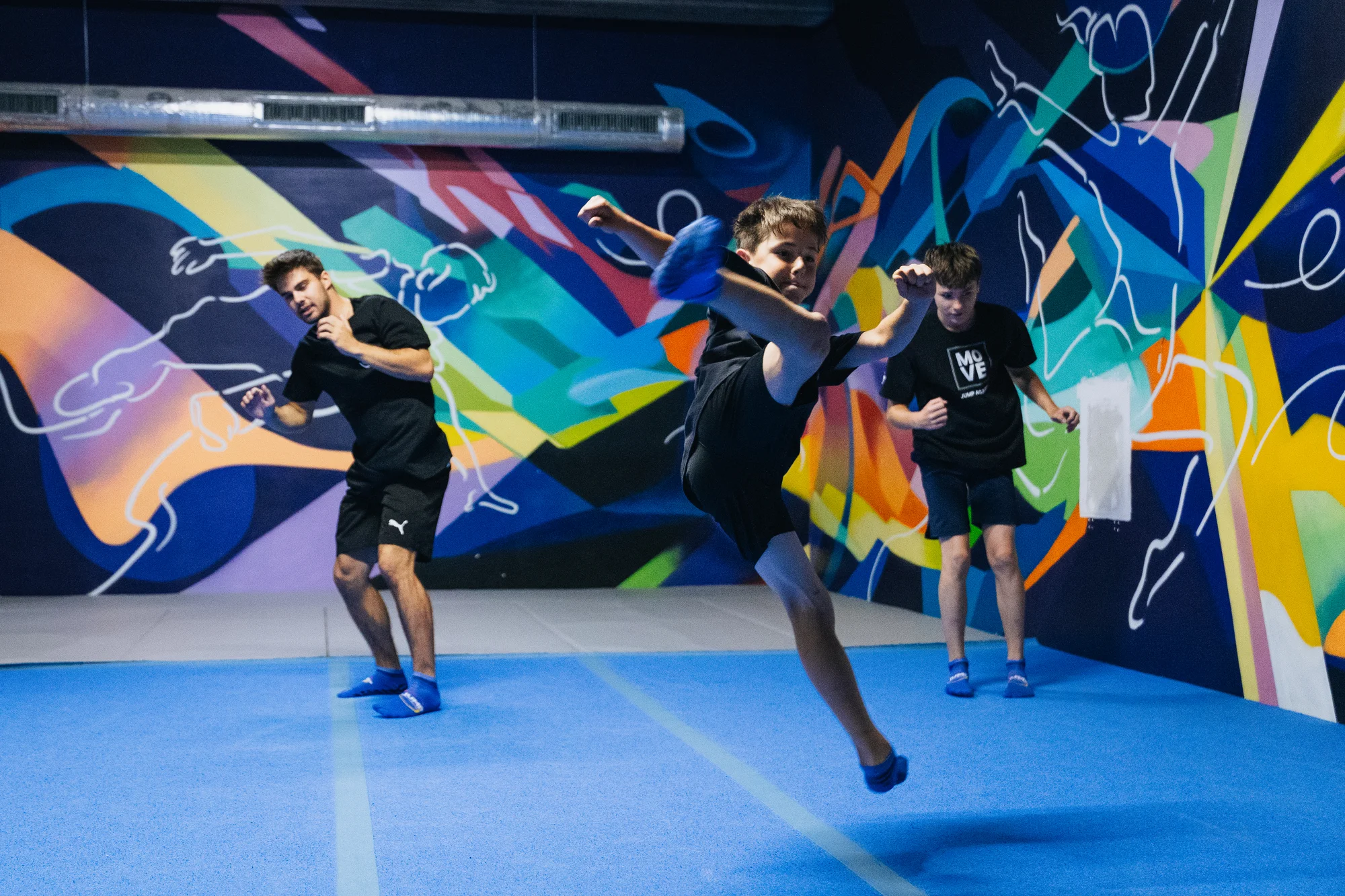 Vstupy nebo permanentky do Jump Academy Olomouc: trampolíny, parkour zóna i 9D kino