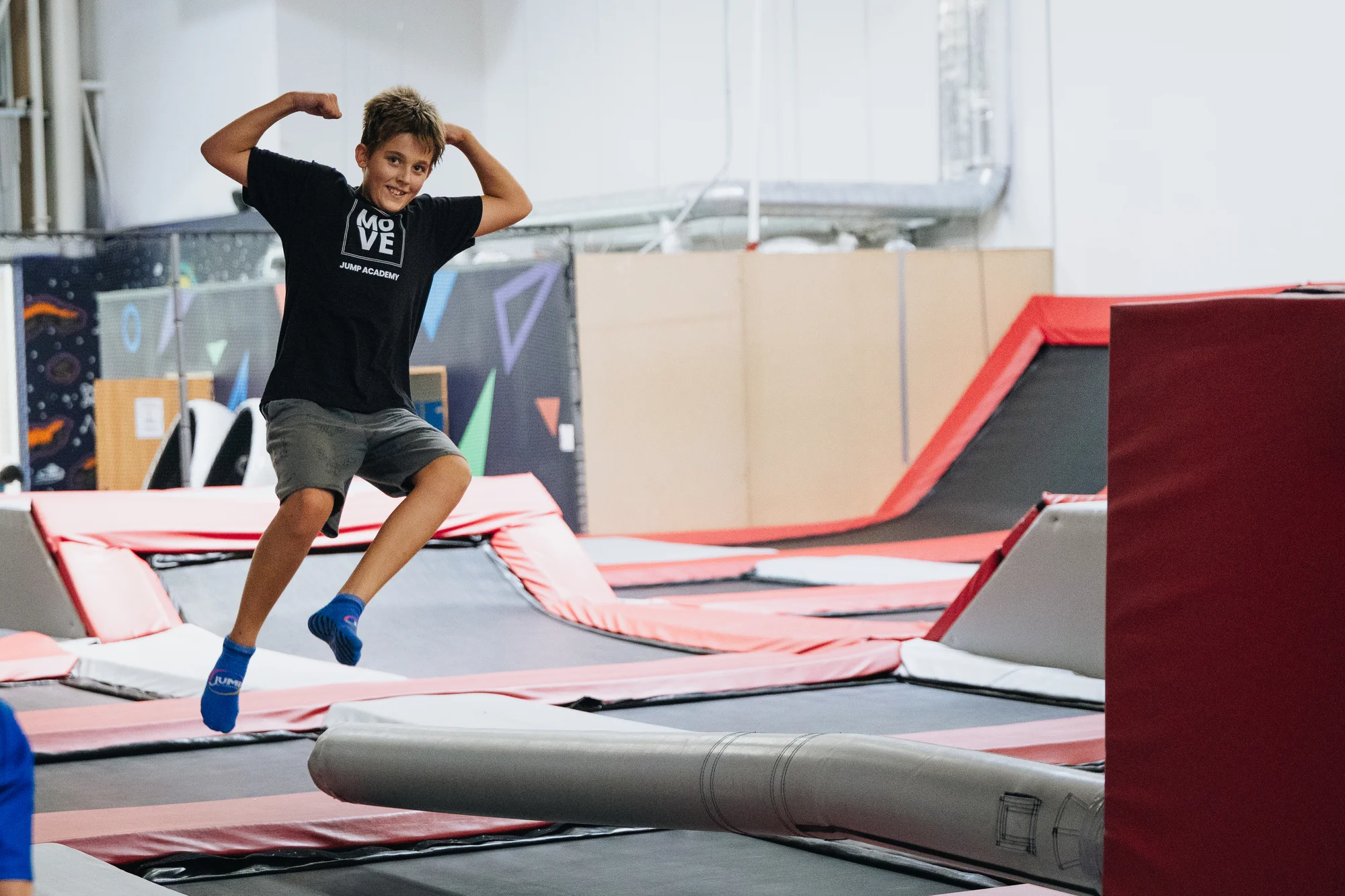 Vstupy nebo permanentky do Jump Academy Olomouc: trampolíny, parkour zóna i 9D kino