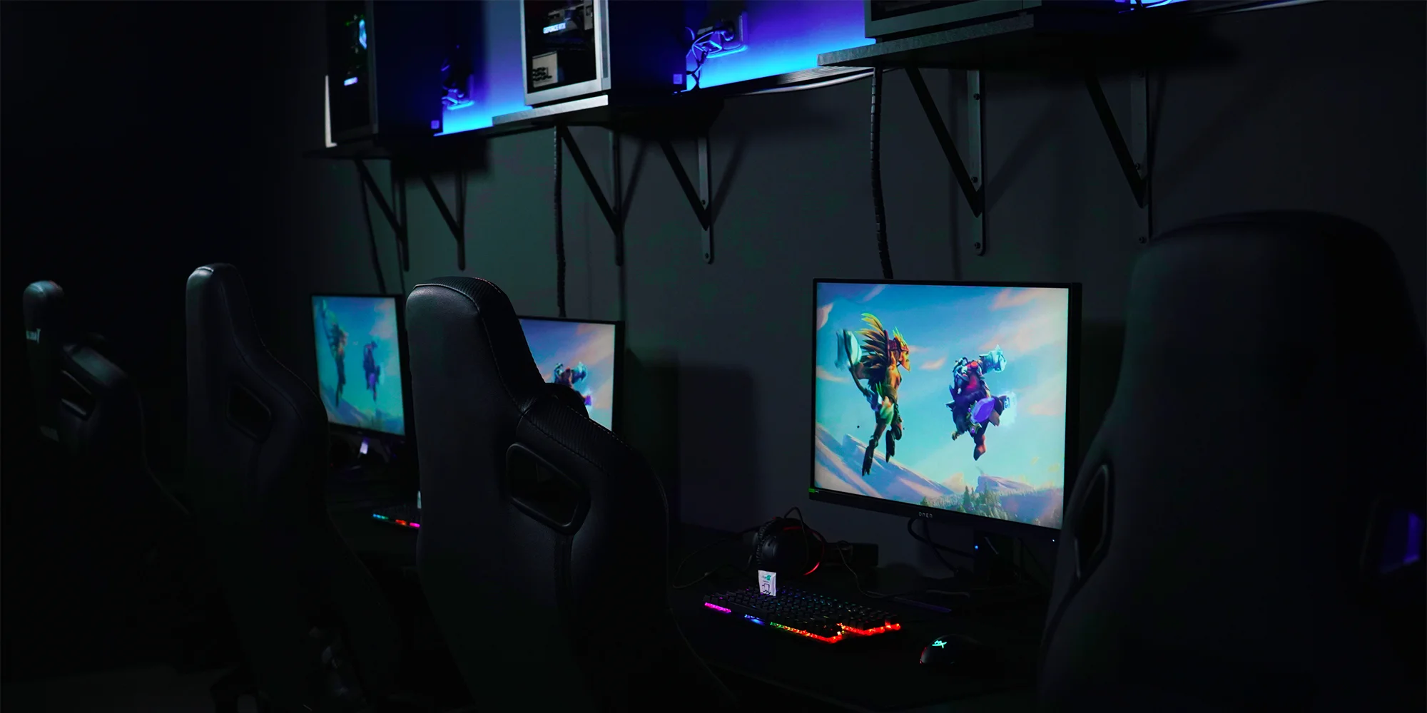 Herna MVP Chill & Gaming space: 4-11hodinové vstupy s nápojem či permanentka, PC a PS 5