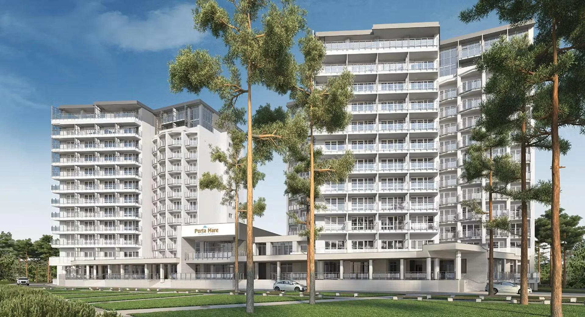 Pobyt v krásném novém hotelu přímo u písčité pláže Baltu s polopenzí