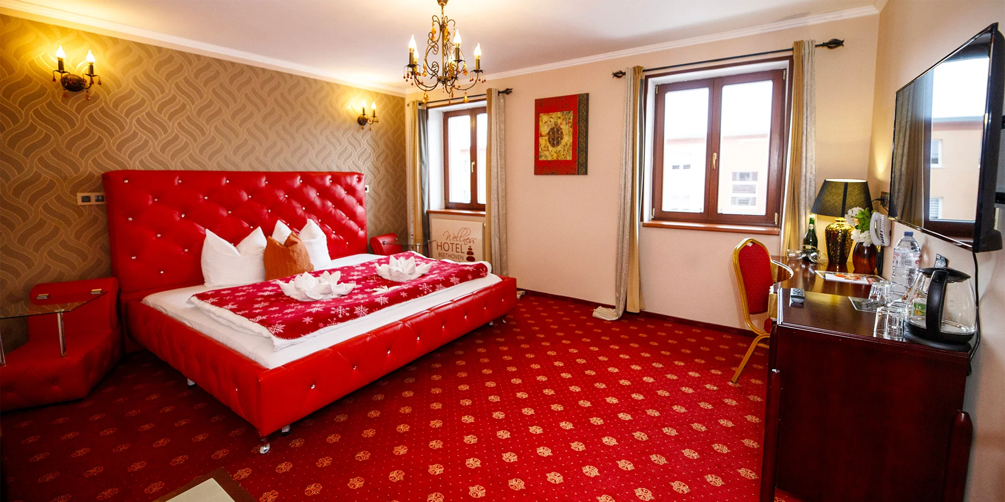 4* pobyt v Chomutově: balíčky se snídaní, privátním wellness i vířivkou na pokoji